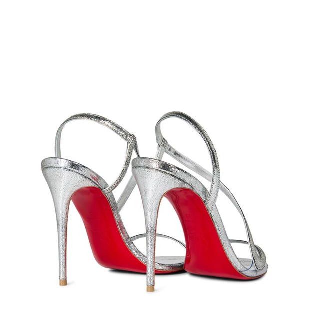 Christian Louboutin Rosalie 100mm Sandals Size US 7 / IT 37 - 5 Thumbnail
