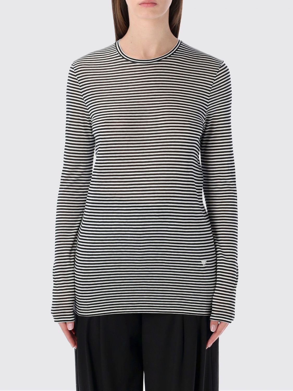 Tom Ford Tom Ford T-Shirt Woman Black Size XS / US 0-2 / IT 36-38 - 1 Thumbnail