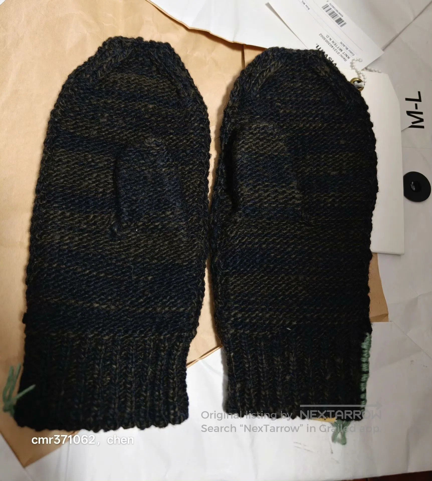 Visvim visvim 21AW Spot Knit Mitten N.D. Size ONE SIZE - 1 Thumbnail