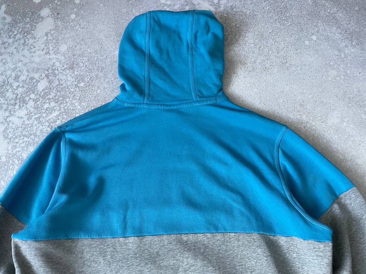 Nike × Vintage Vintage Nike Hoodie Big Central Graphic Logo Y2K Rare Item Size US XL / EU 56 / 4 - 6 Thumbnail