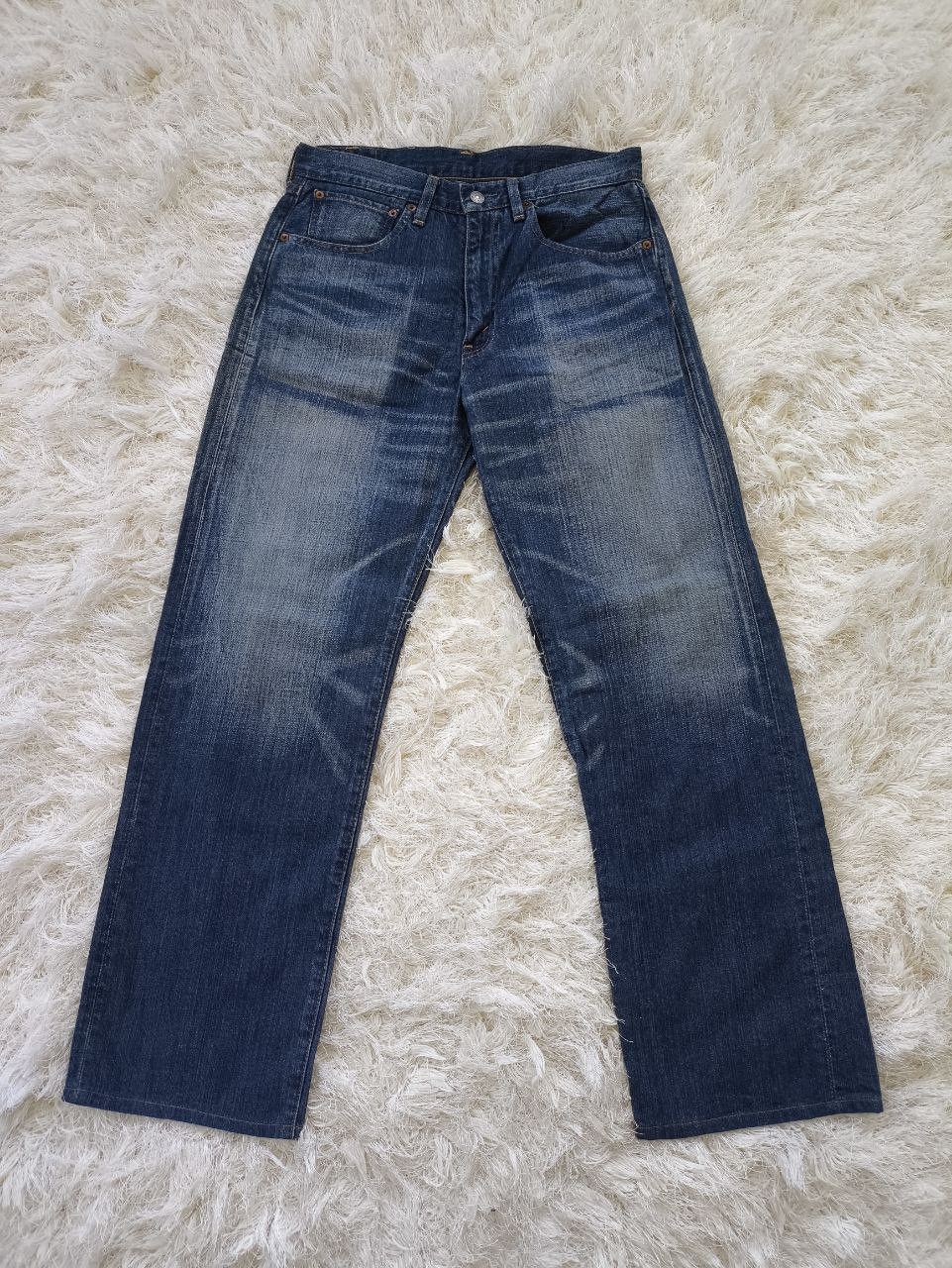 Vintage Levis 510 Red Loop Flared Denim Jeans