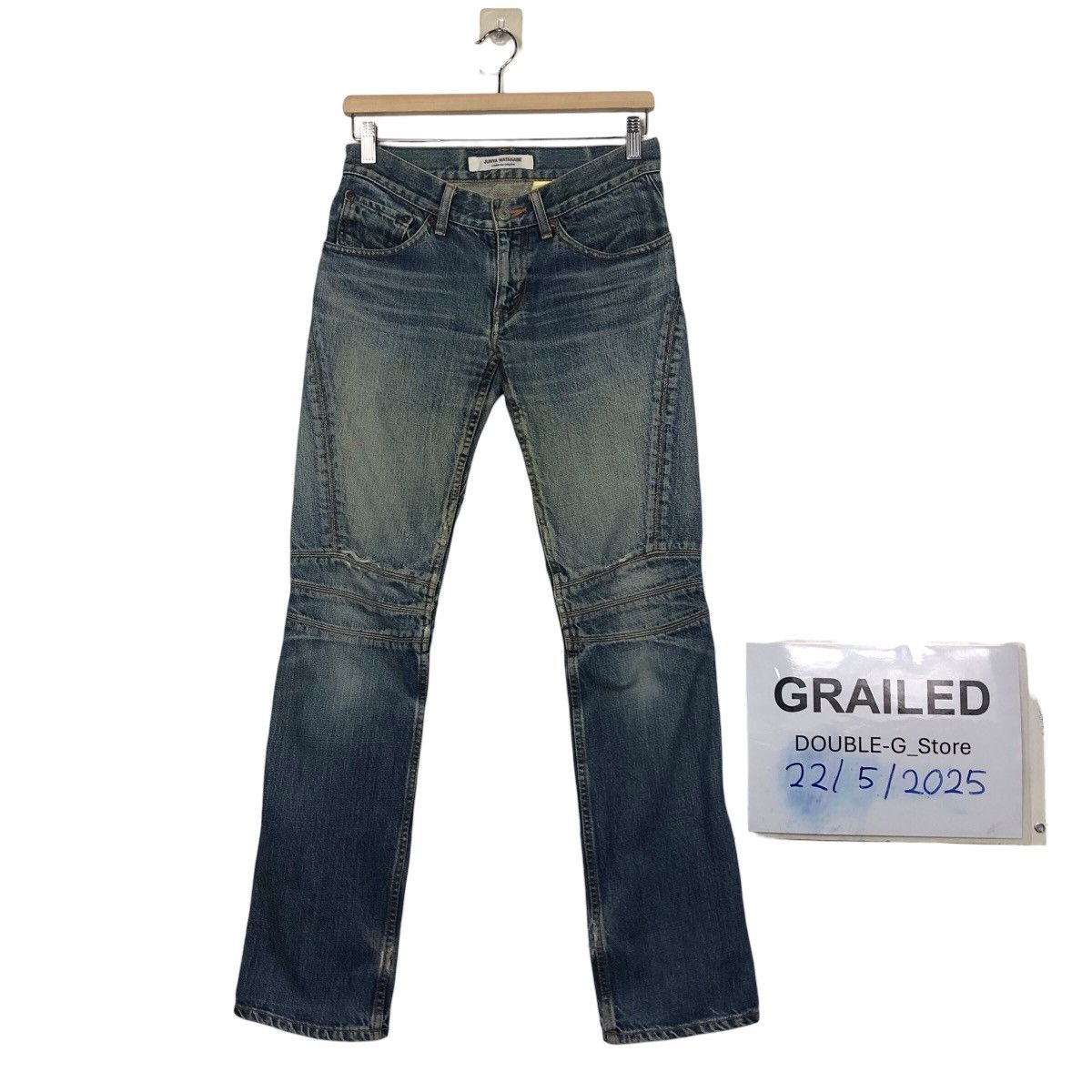 Comme des Garcons Junya Watanabe Comme Des Garcons Flare Work Denim Size 29" - 1 Thumbnail