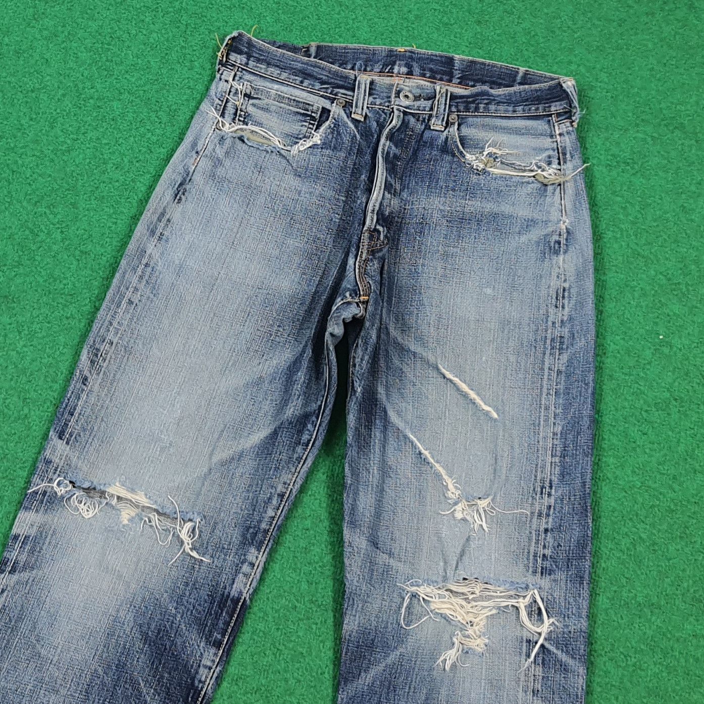 The Real McCoy's The Real McCoy's Joe McCoy Selvedge Denim Jeans E1N31 Size US 30 / EU 46 - 2 Thumbnail
