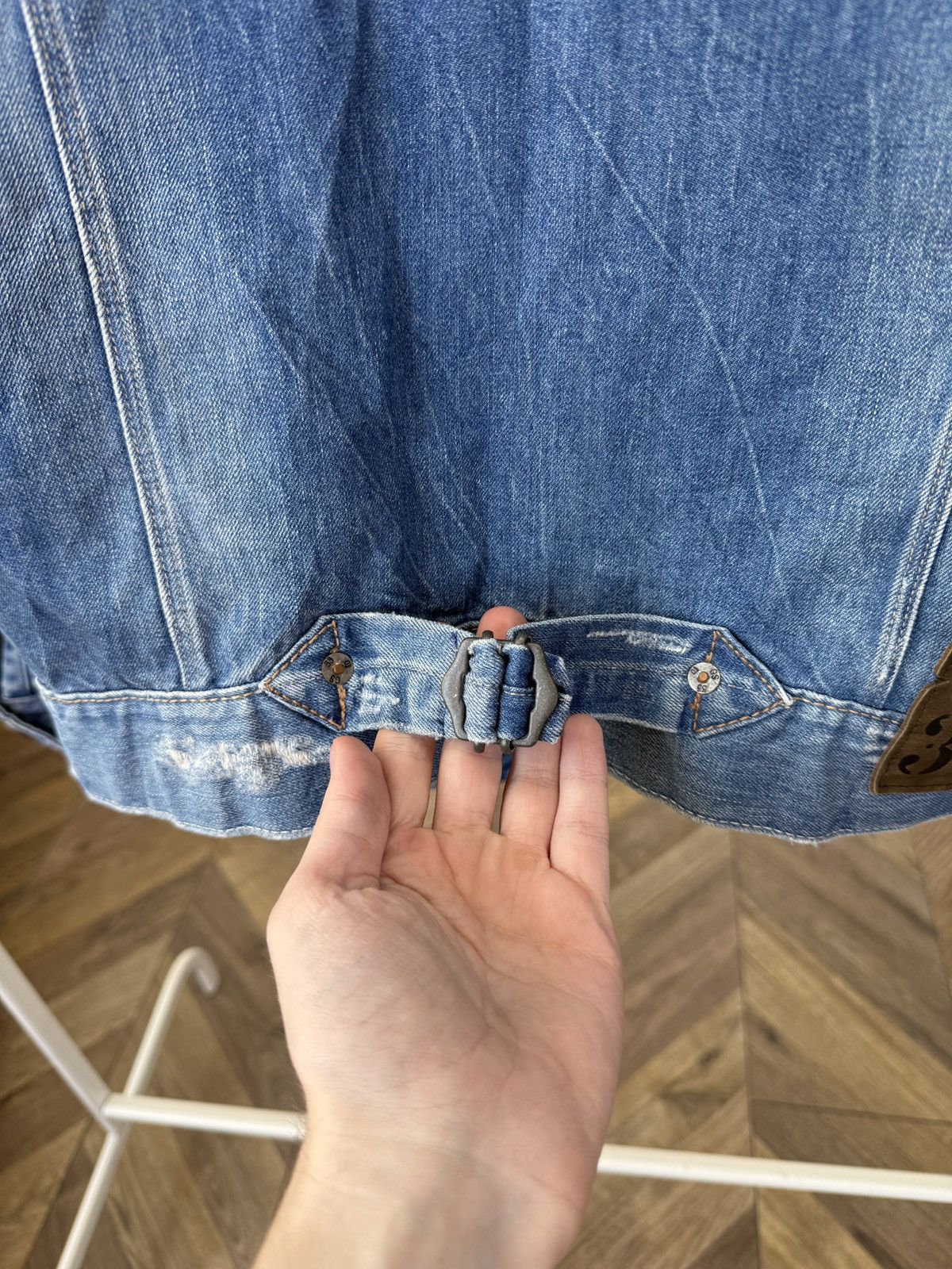 G-Star Vintage G-Star RAW Women’s Denim Jacket Blue Wash ARC JKT Size M / US 6-8 / IT 42-44 - 16 Thumbnail