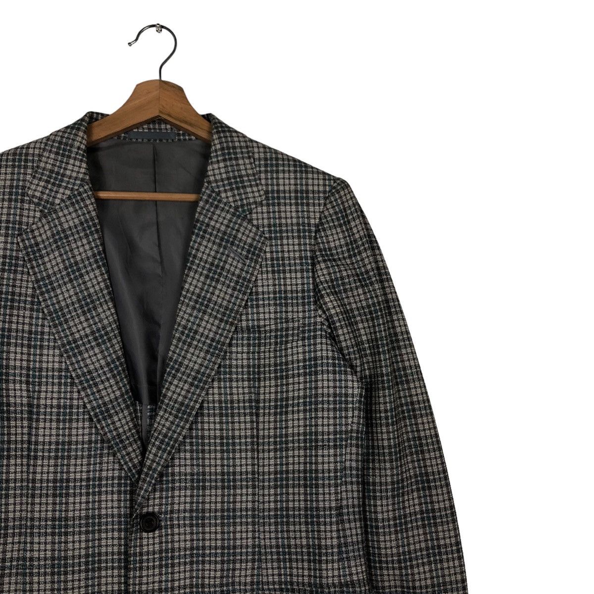 Burberry 🔥Vintage Burberrys Nova Check Tartan Design Double Breast Size US M / EU 48-50 / 2 - 6 Thumbnail