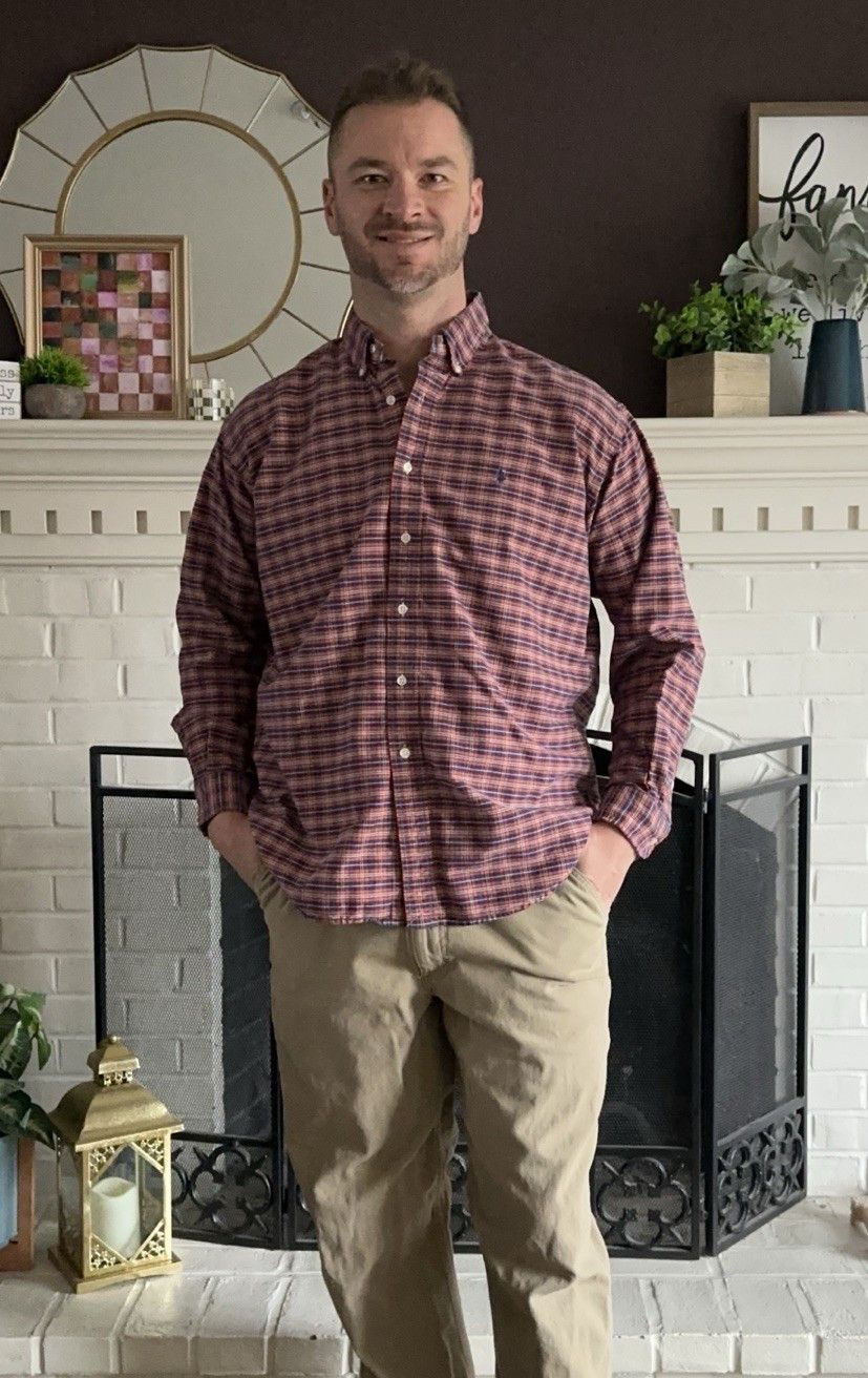 Polo Ralph Lauren Polo Ralph Lauren Mens Large Plaid Button Down "Blake" Shirt Size US L / EU 52-54 / 3 - 9 Thumbnail