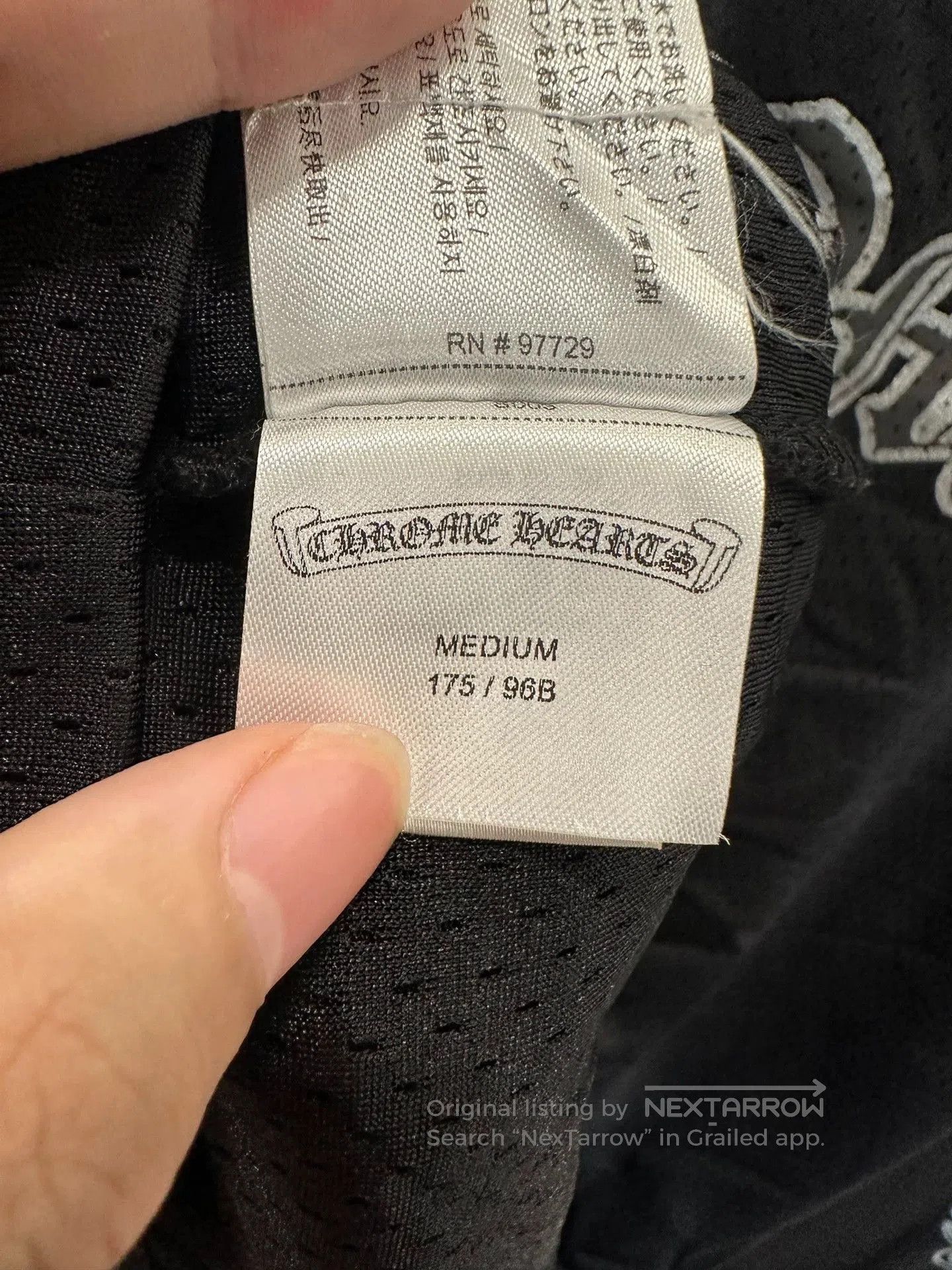 Chrome Hearts chrome hearts black long sleeve hockey jersey. Size US M / EU 48-50 / 2 - 5 Thumbnail