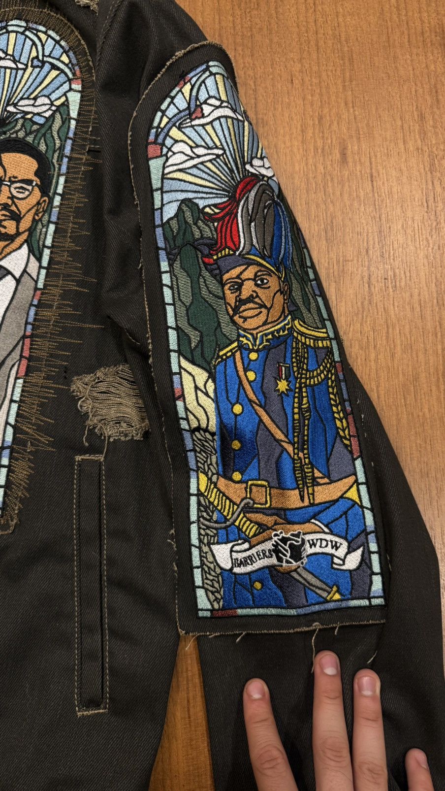 Who Decides War Who Decides War X Barriers NY Monument Denim jacket Size US M / EU 48-50 / 2 - 6 Thumbnail