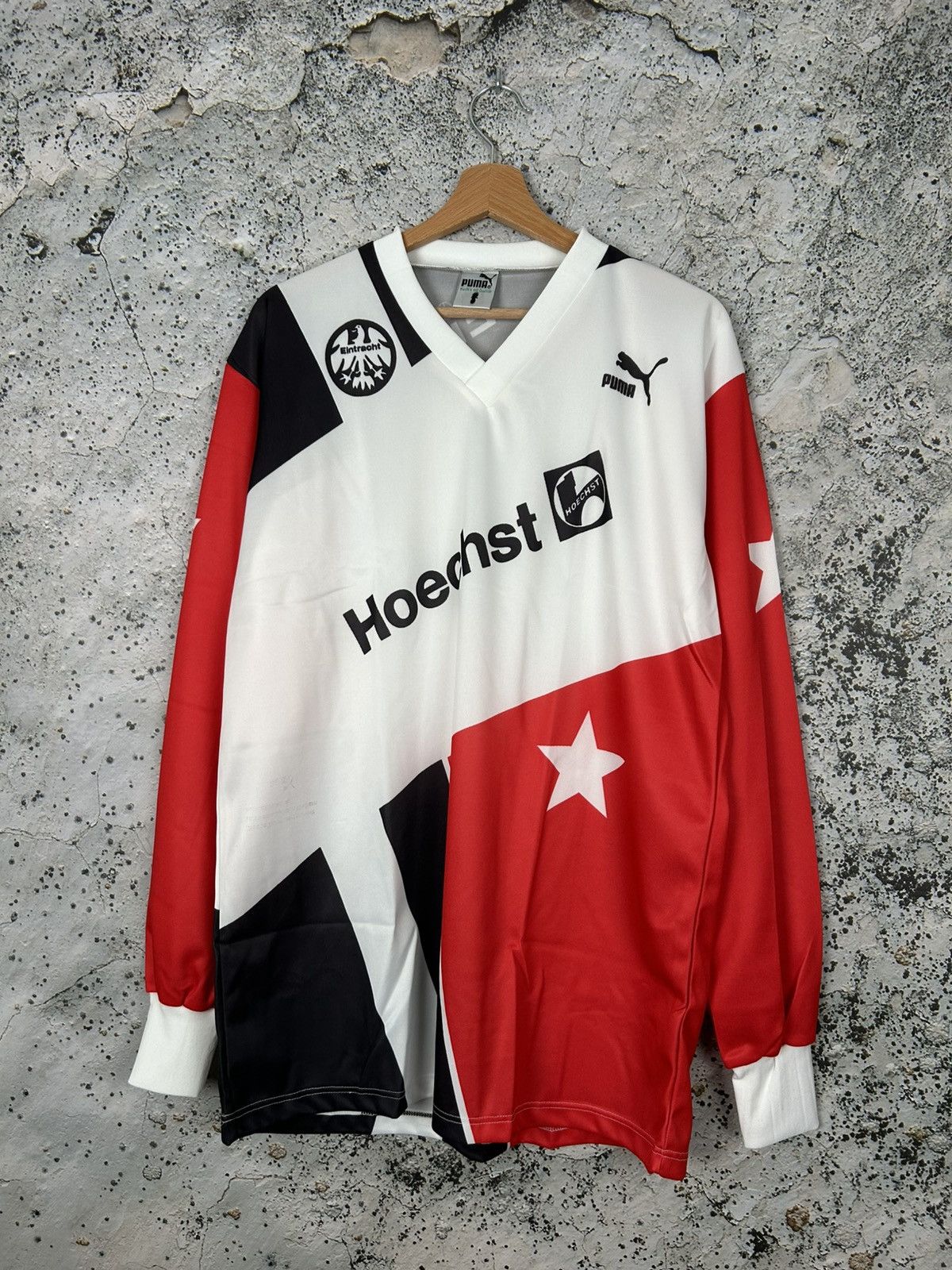 Puma Vintage Eintracht Frankfurt Ultra Rare 90s Soccer Jersey Size US XL / EU 56 / 4 - 1 Thumbnail
