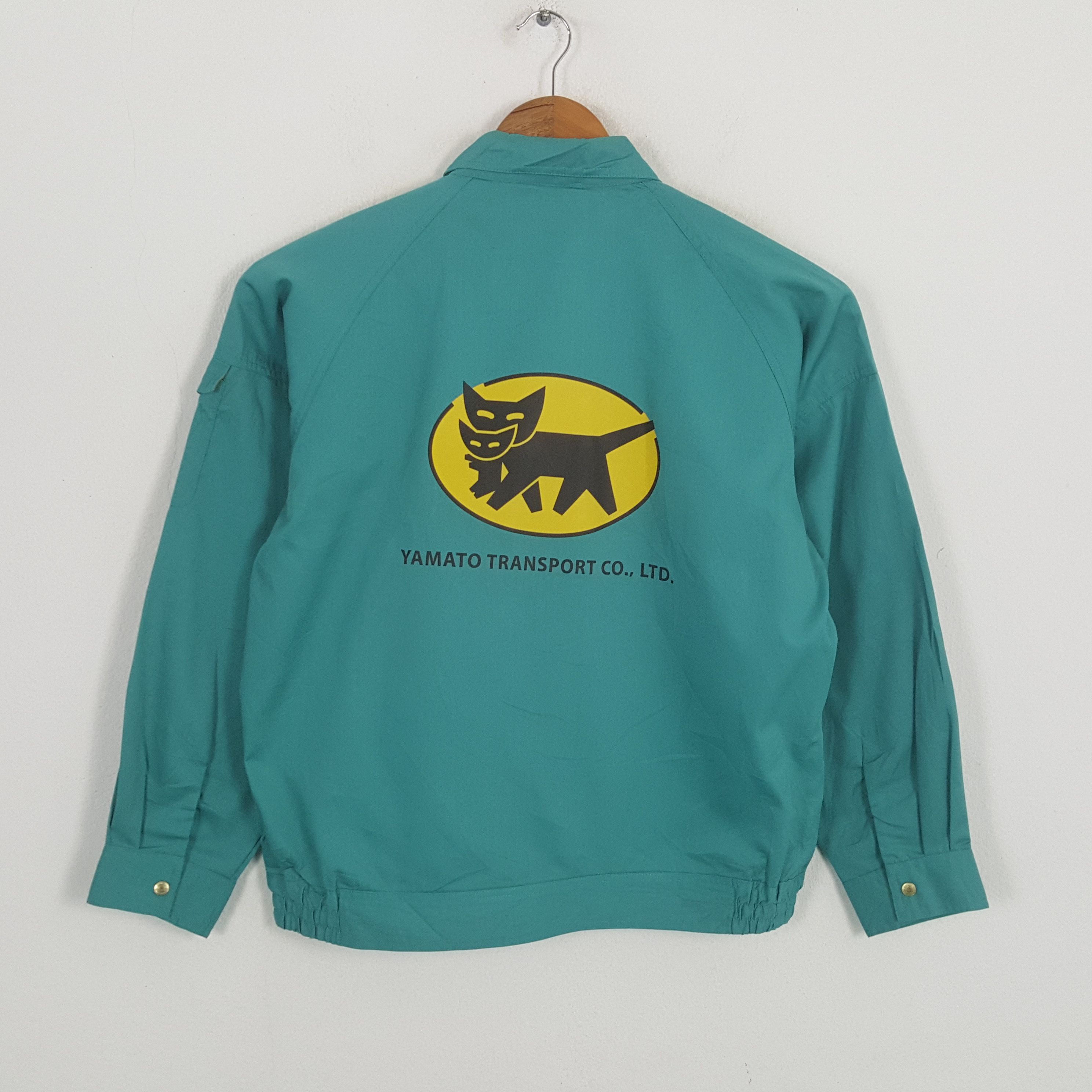 Japanese Brand × Vintage Vintage YAMATO TRANSPORT Japanese Racing Custom Jacket Size US M / EU 48-50 / 2 - 1 Thumbnail