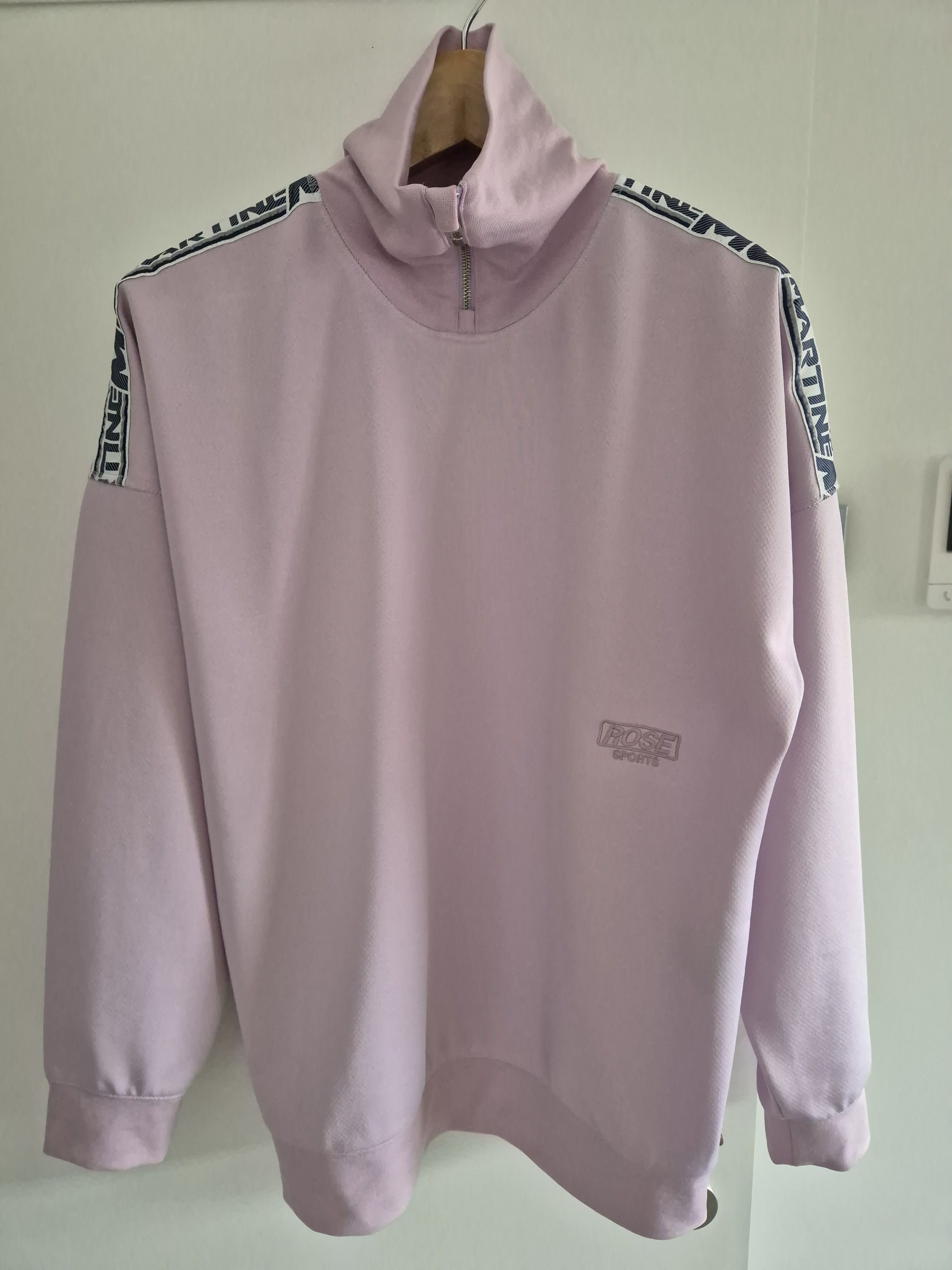 Martine Rose SS22 Martine Rose Lavender Quarter Zip Size US S / EU 44-46 / 1 - 2 Thumbnail