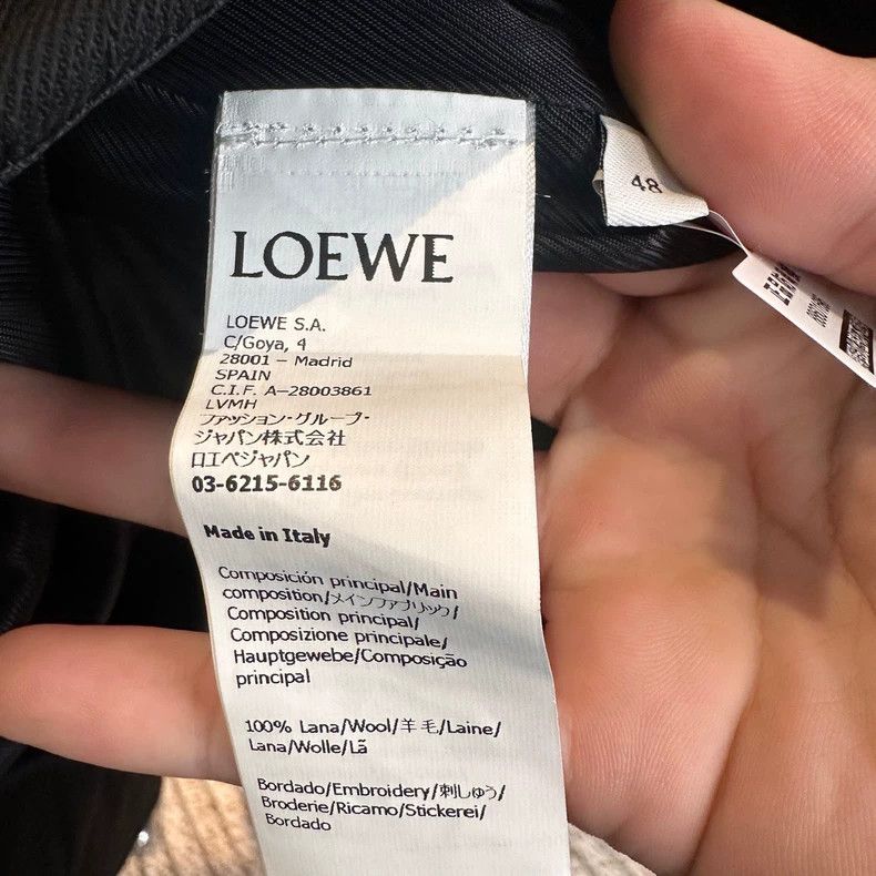 Loewe LOEWE Black Cotton Jacket Size US M / EU 48-50 / 2 - 4 Thumbnail