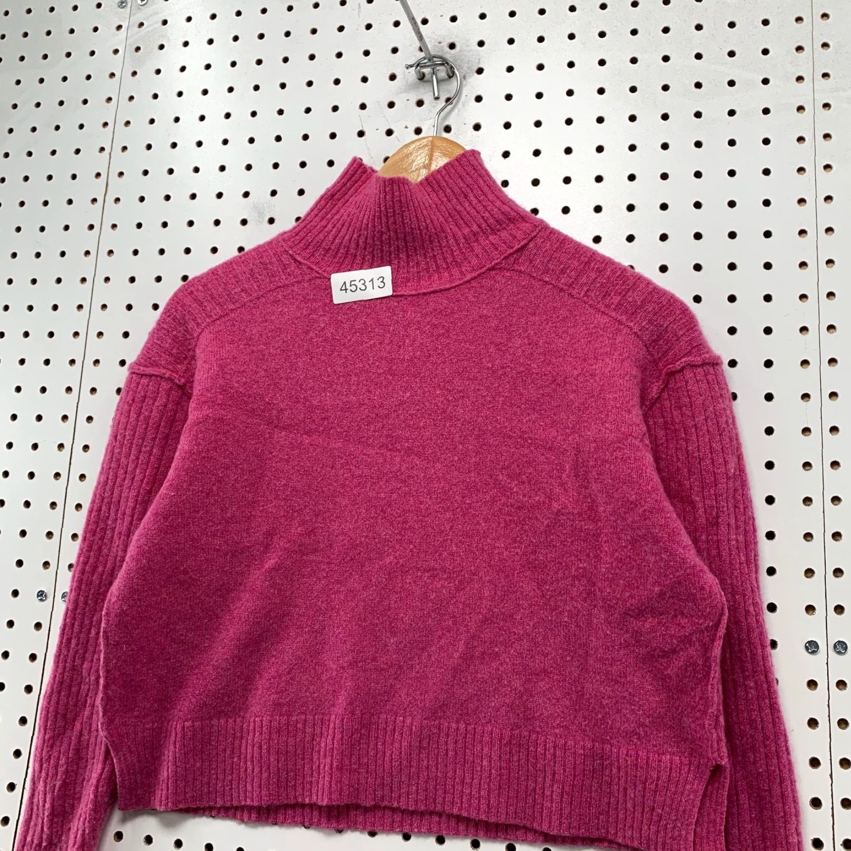 Free People Free People Aubrey Cashmere Turtleneck Sweater Womens XS Pink Soft Cozy Size XS / US 0-2 / IT 36-38 - 4 Thumbnail