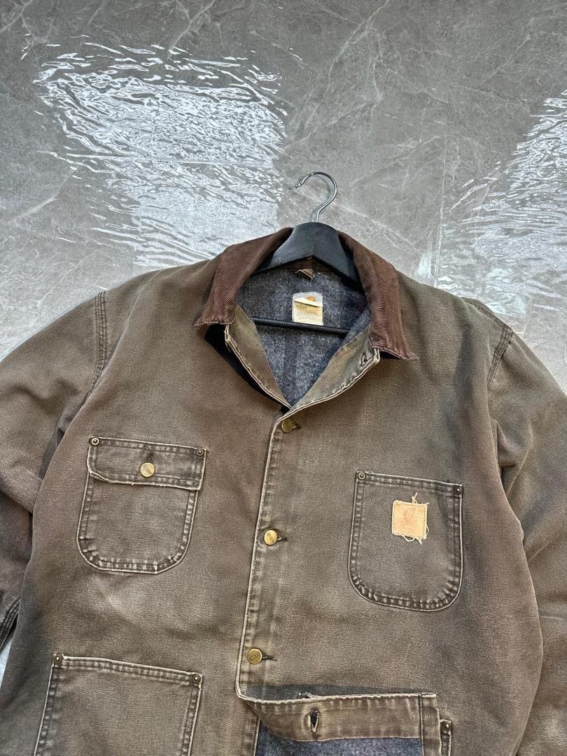 Carhartt CARHARTT BLANKET LINED CHORE JACKET Size US L / EU 52-54 / 3 - 4 Thumbnail