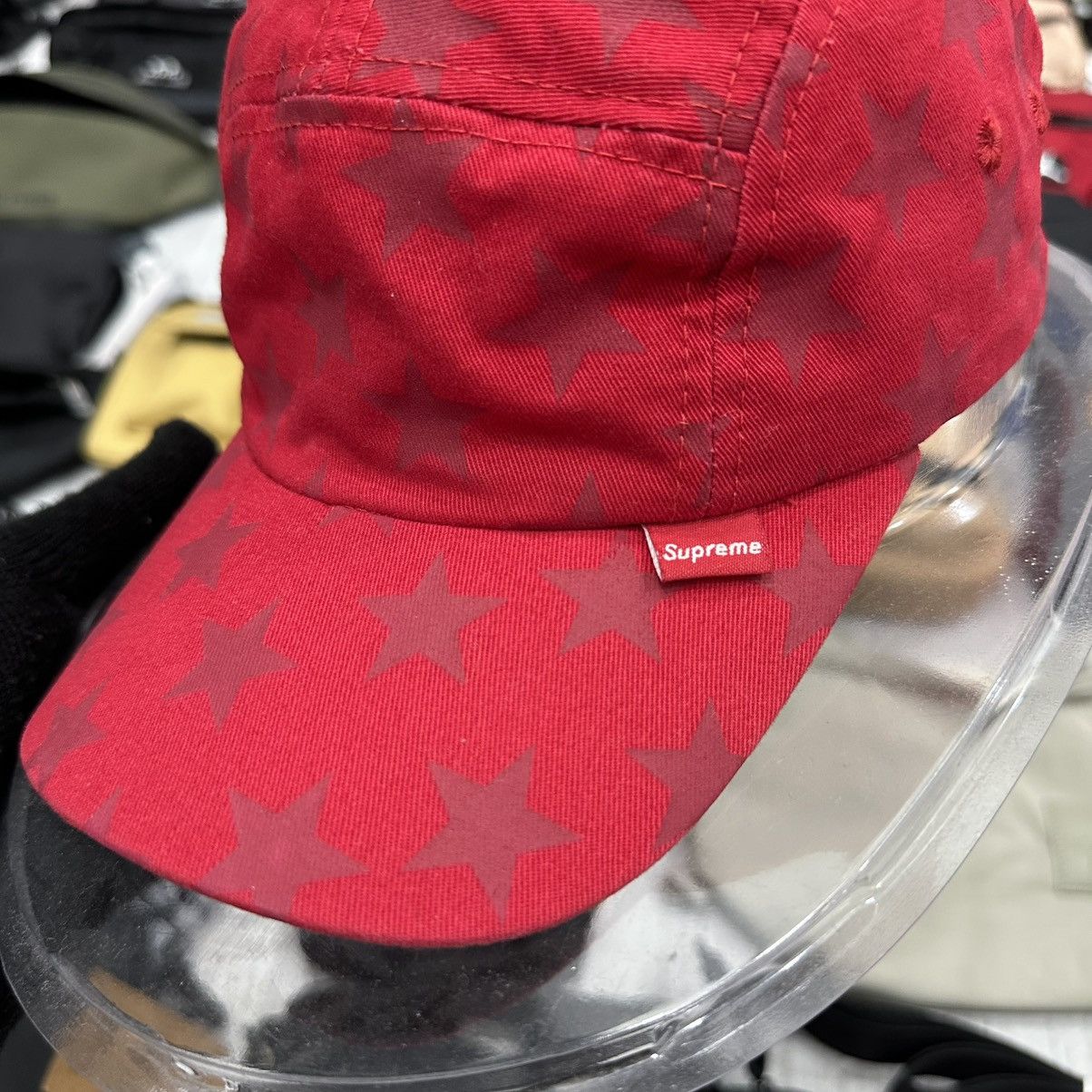 Supreme × Vintage 🔥RARE & HOT ITEM🔥 Vintage Supreme Start Camp Cap Red 2000an Size ONE SIZE - 2 Thumbnail