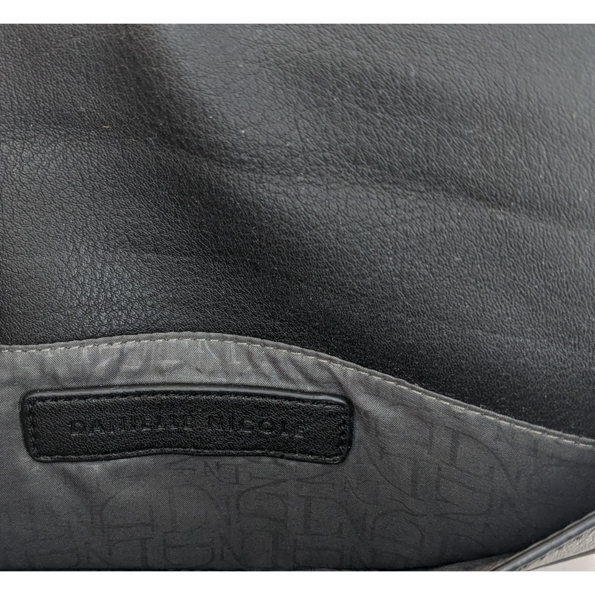 Other Danielle Nicole Black Envelope Clutch Purse With Woven Detai Size ONE SIZE - 8 Thumbnail