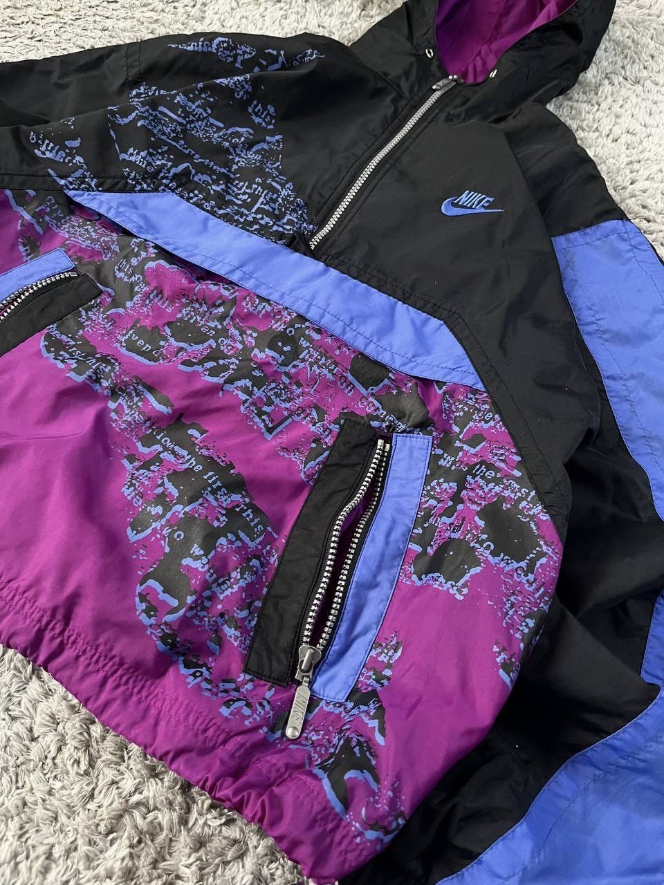 Nike × Vintage Vintage Nike 90s Rare Light Jacket Y2K Logo Swoosh Outdoor Size US S / EU 44-46 / 1 - 8 Thumbnail