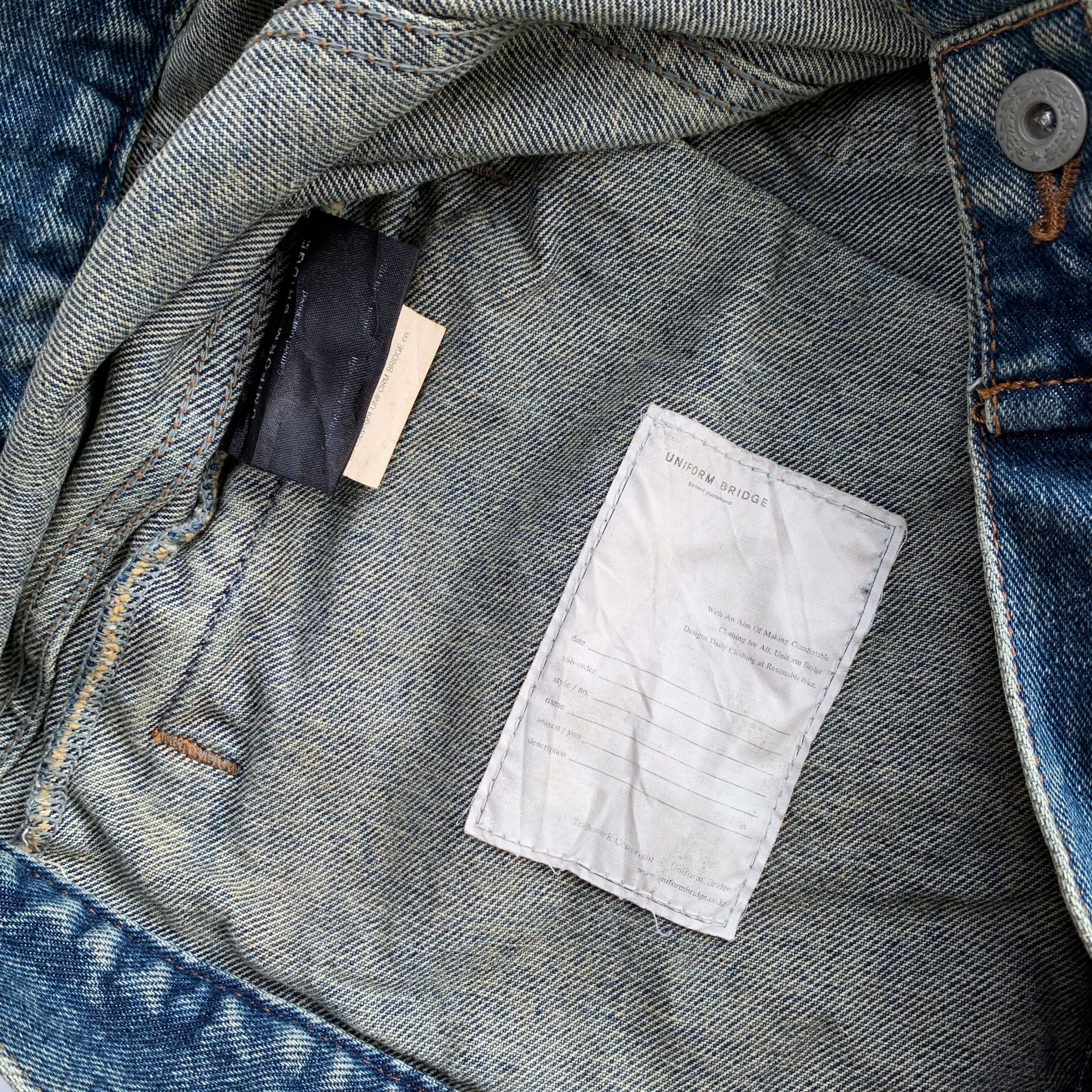 Uniform Bridge Uniform Bridge Seoul Type I Denim Jacket Size US L / EU 52-54 / 3 - 9 Thumbnail