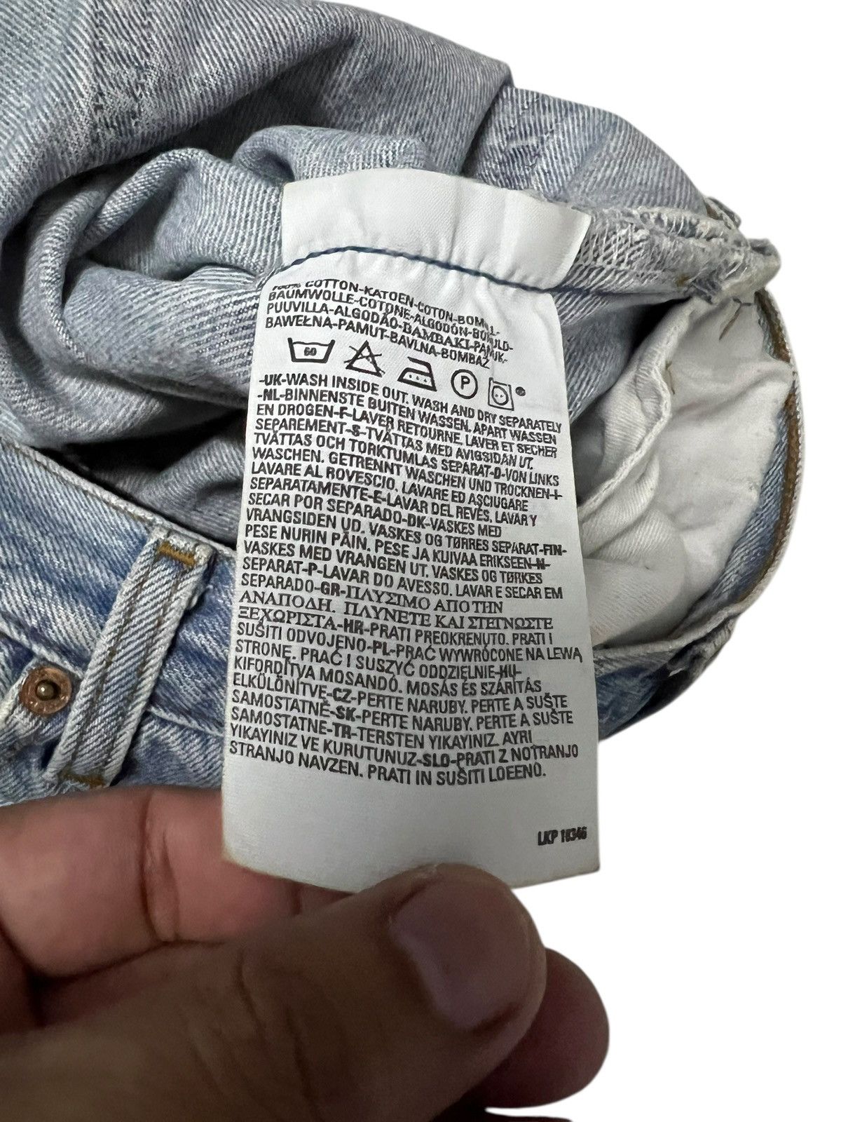 Levi's Vintage Levi’s 501 Dirty Faded Jean Size US 29 - 18 Thumbnail