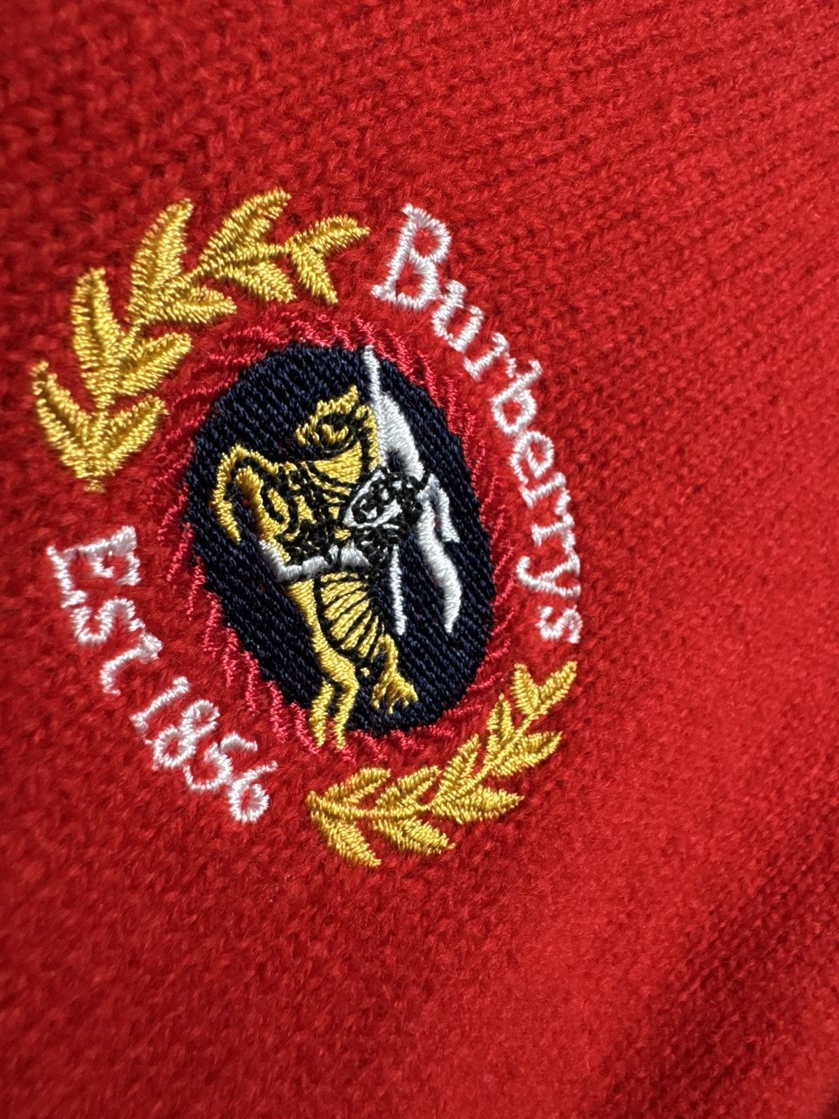 Burberry Burberrys Vintage 90’s Wool Sweater Size M Size US M / EU 48-50 / 2 - 5 Thumbnail