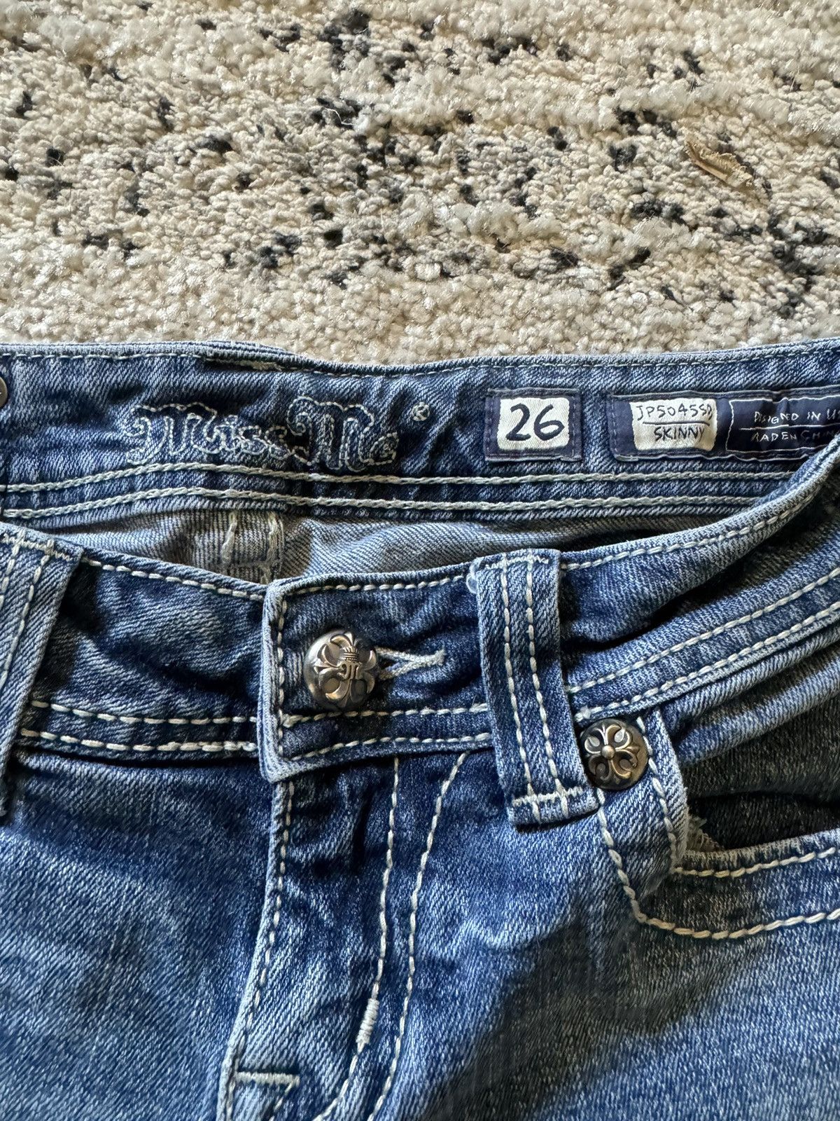 Miss Me vintage miss me jean shorts Size 26" / US 2 / IT 38 - 4 Thumbnail