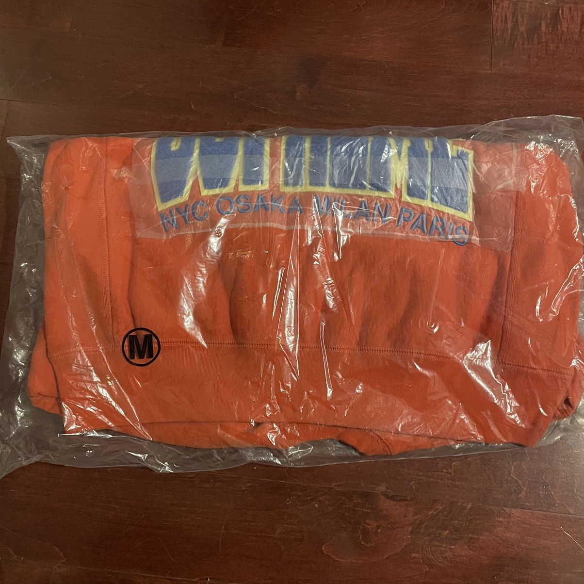 Supreme Supreme Cities Arc Crewneck Burnt Orange Size US M / EU 48-50 / 2 - 5 Thumbnail