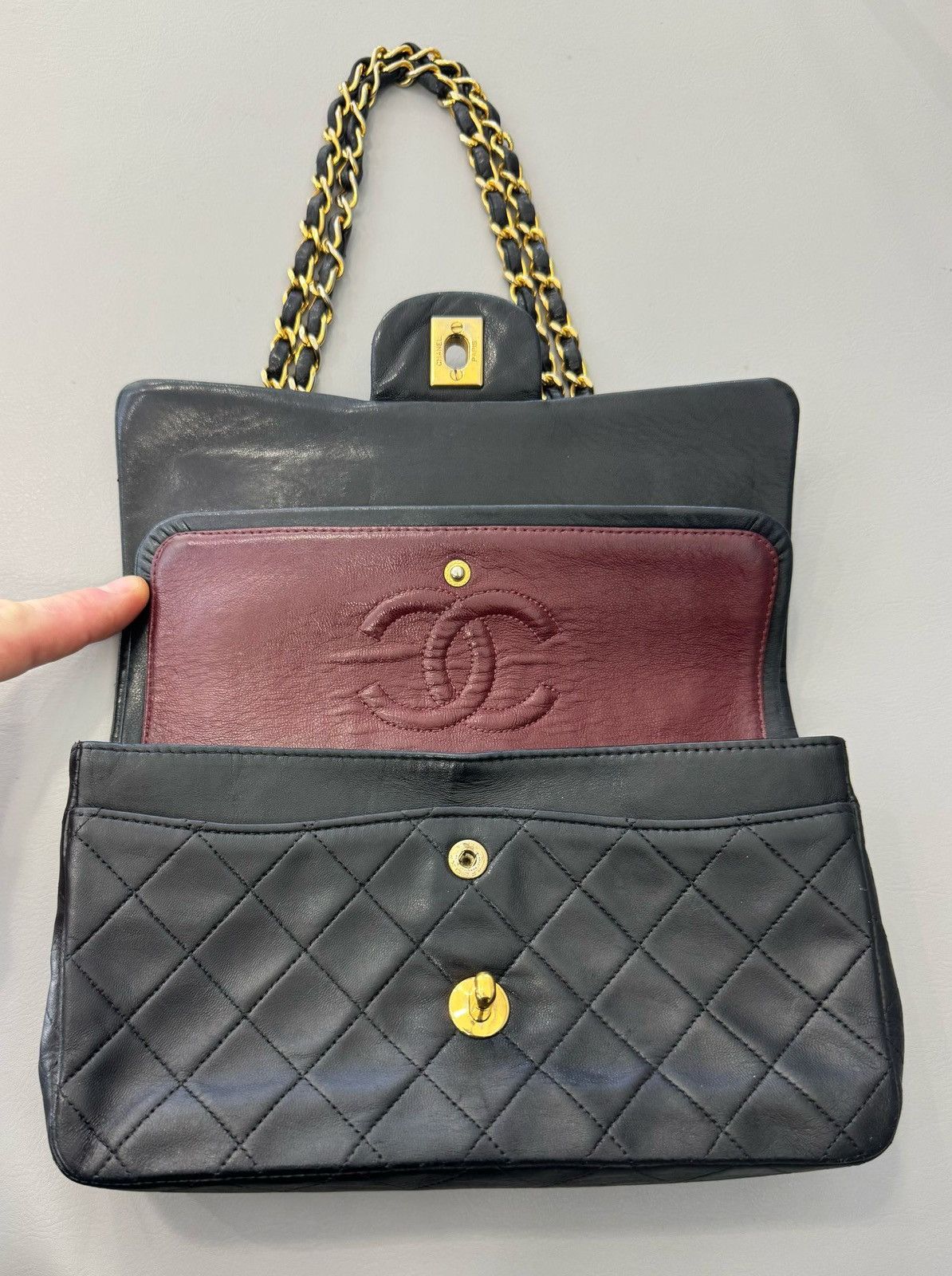 Chanel Chanel Classic Matelasse 23 Chain Flap Shoulder Size ONE SIZE - 12 Thumbnail