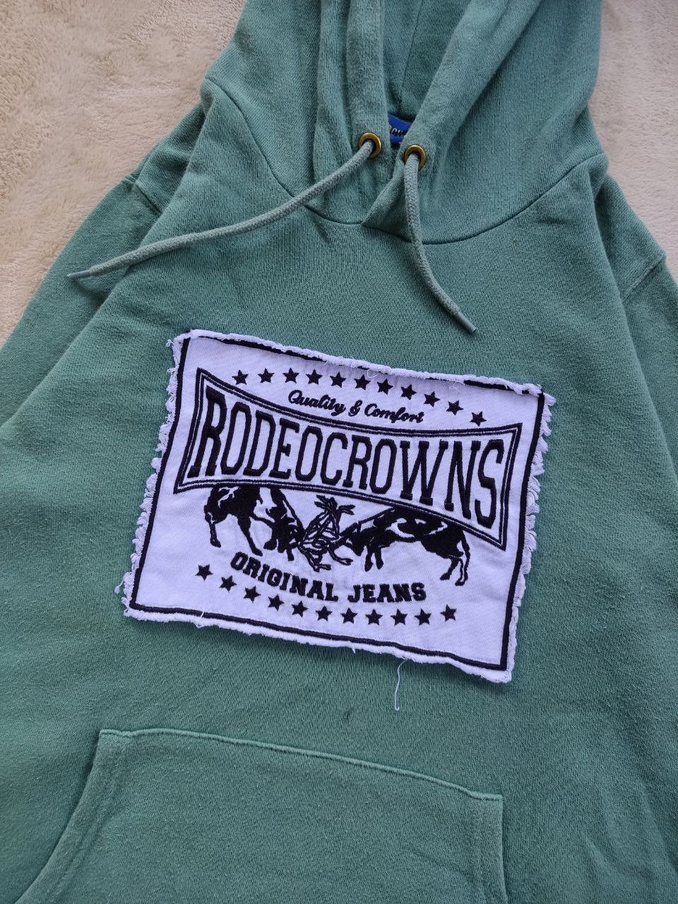 Japanese Brand RODEO CROWN Big Patches Embroidered Pullover Hoodie Size US S / EU 44-46 / 1 - 4 Thumbnail