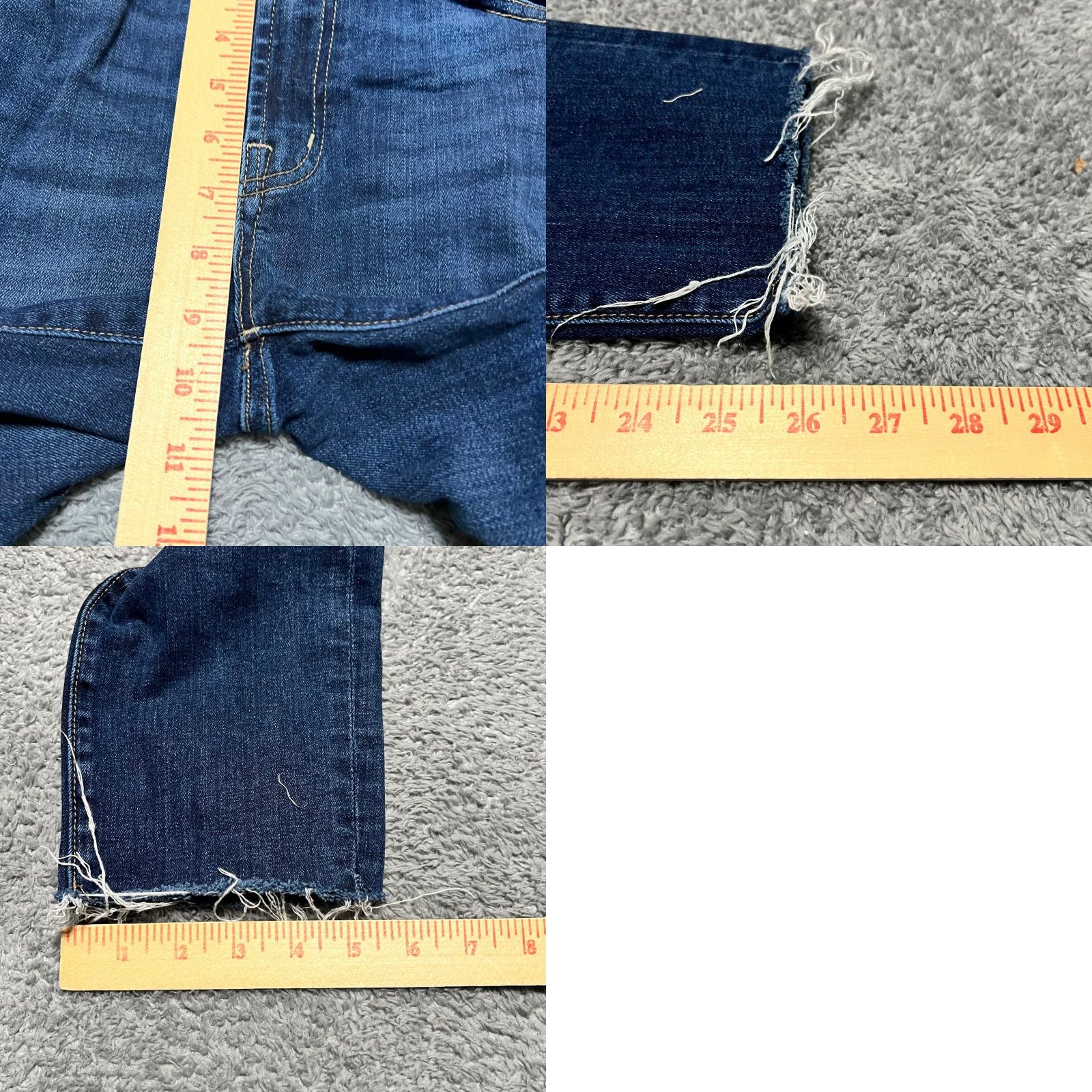 Edwin EDWIN Jeans Womens 26 Slim Straight Denim Mid Rise Cropped Pants 26x26 Blue Womens Regular Cropped Jeans Size 26" / US 2 / IT 38 - 8 Thumbnail