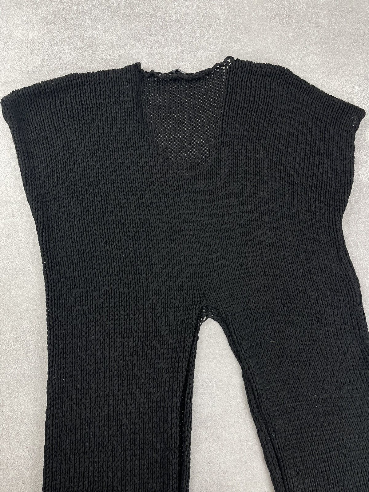 Designer Hebbeding Asymmetric Black Sweater Cardigan Size 3 Size L / US 10 / IT 46 - 10 Thumbnail