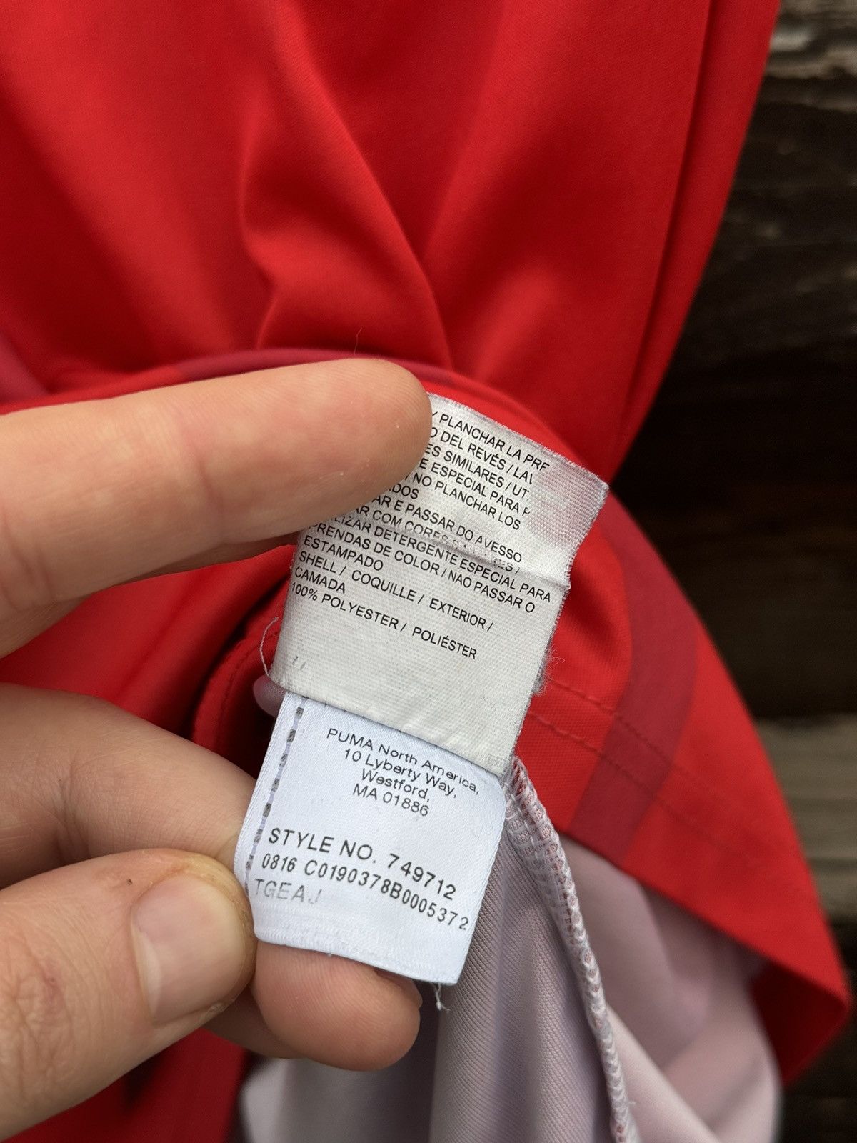 Puma 2016 Puma Arsenal home jersey Size US XL / EU 56 / 4 - 9 Thumbnail