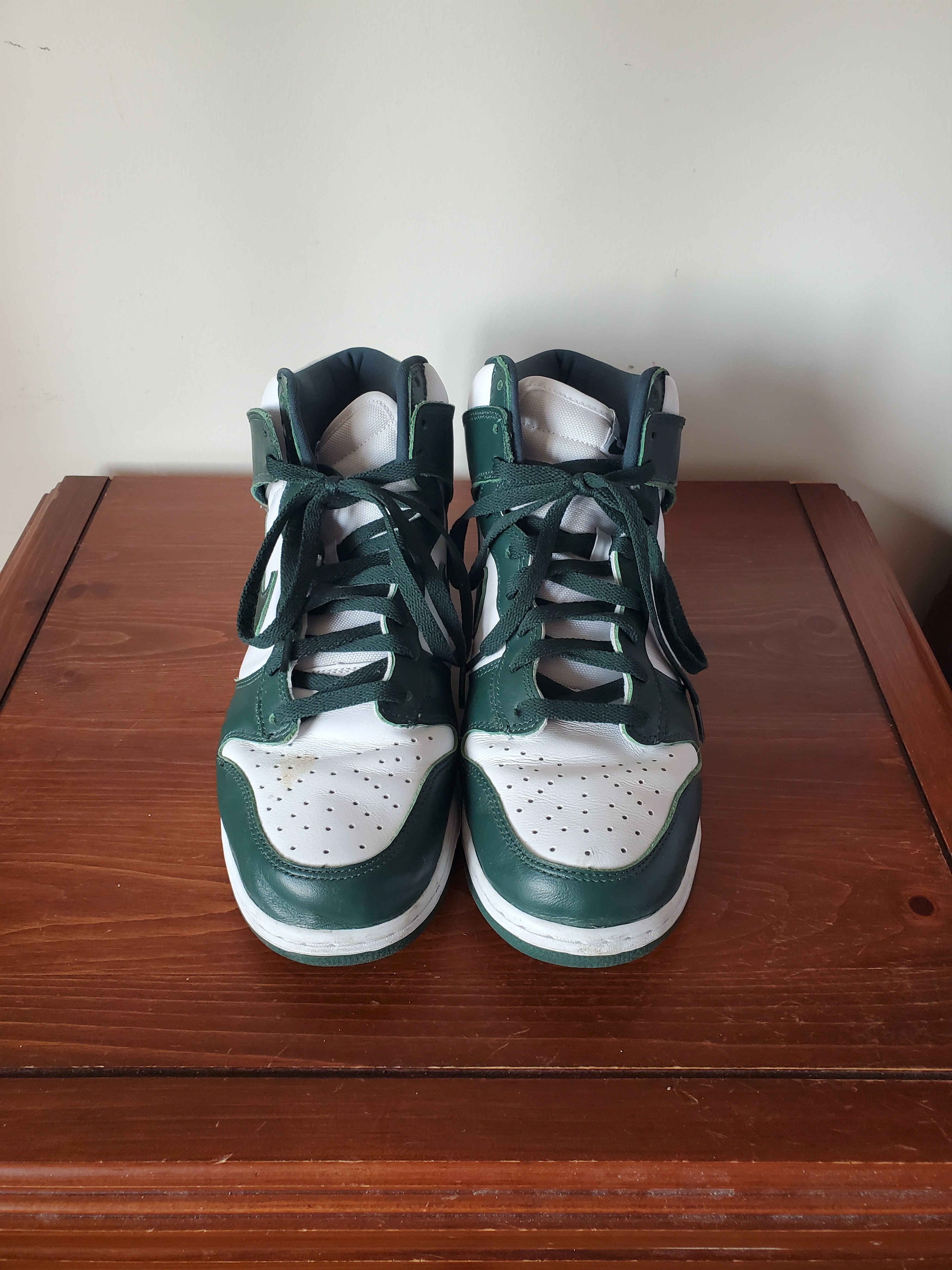 Nike Nike Dunk High “Spartan Green" Size US 12 / EU 45 - 2 Thumbnail