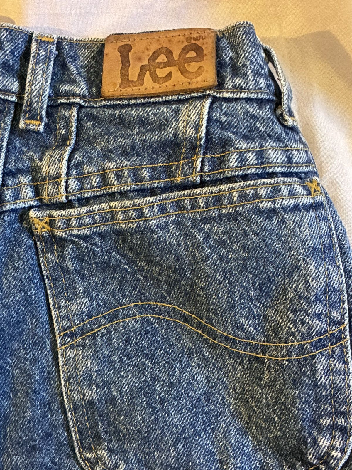 Lee Vintage Lee High Rise Tapered Mom Jeans Size 30" / US 8 / IT 44 - 5 Thumbnail