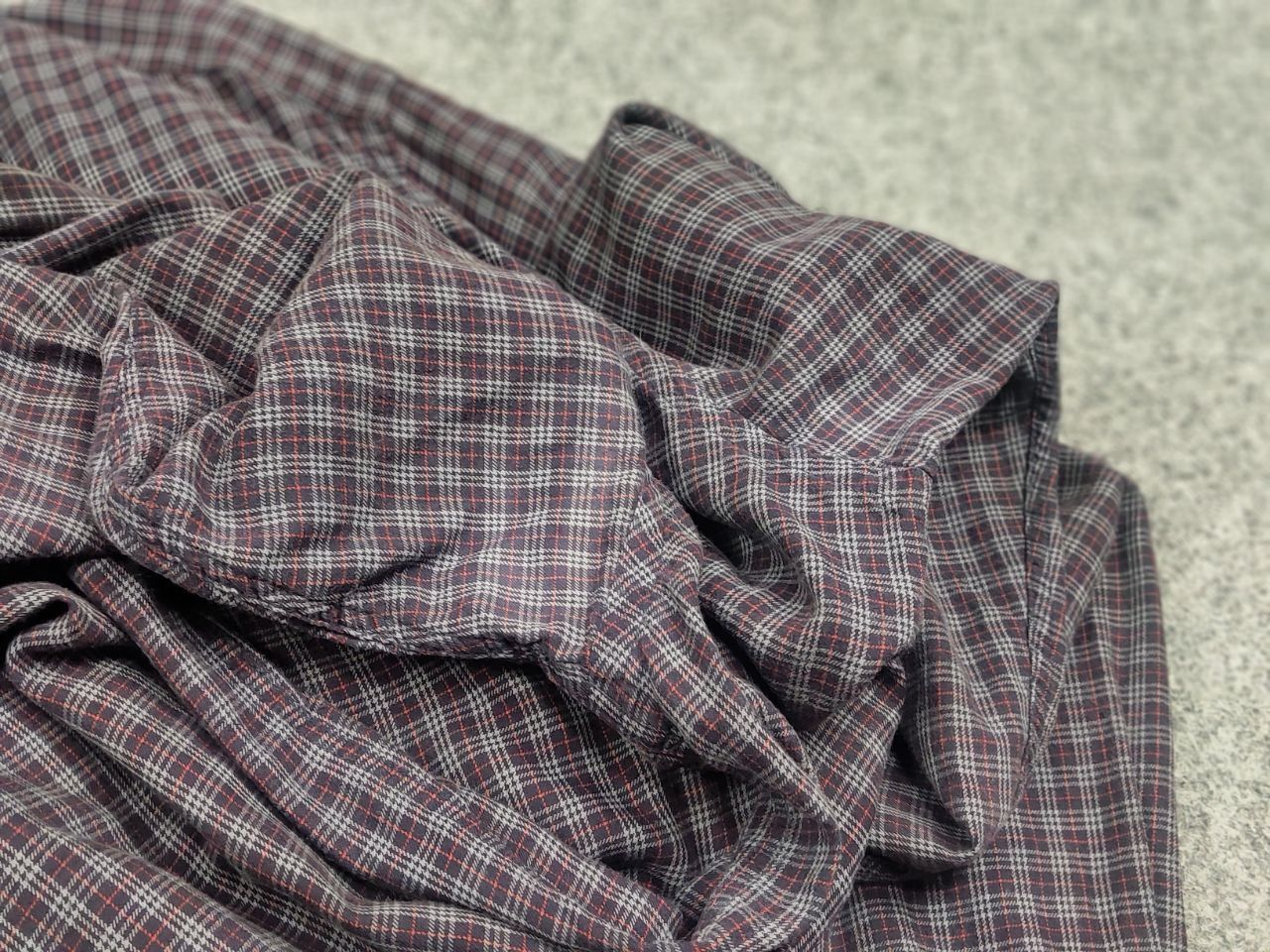 Burberry Vintage 90's Burberry London Nova Check Dark Button Shirt Size US XL / EU 56 / 4 - 15 Thumbnail