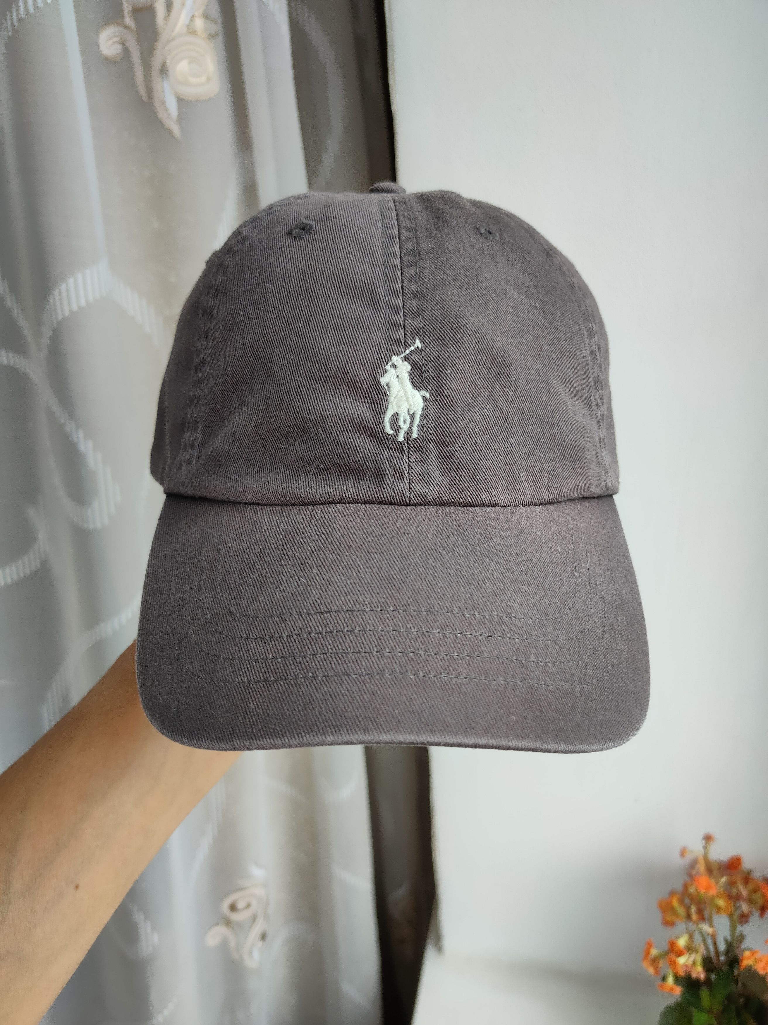 Polo Ralph Lauren Polo Ralph Lauren Gray Cap RL Polo Cap Size ONE SIZE - 1 Thumbnail