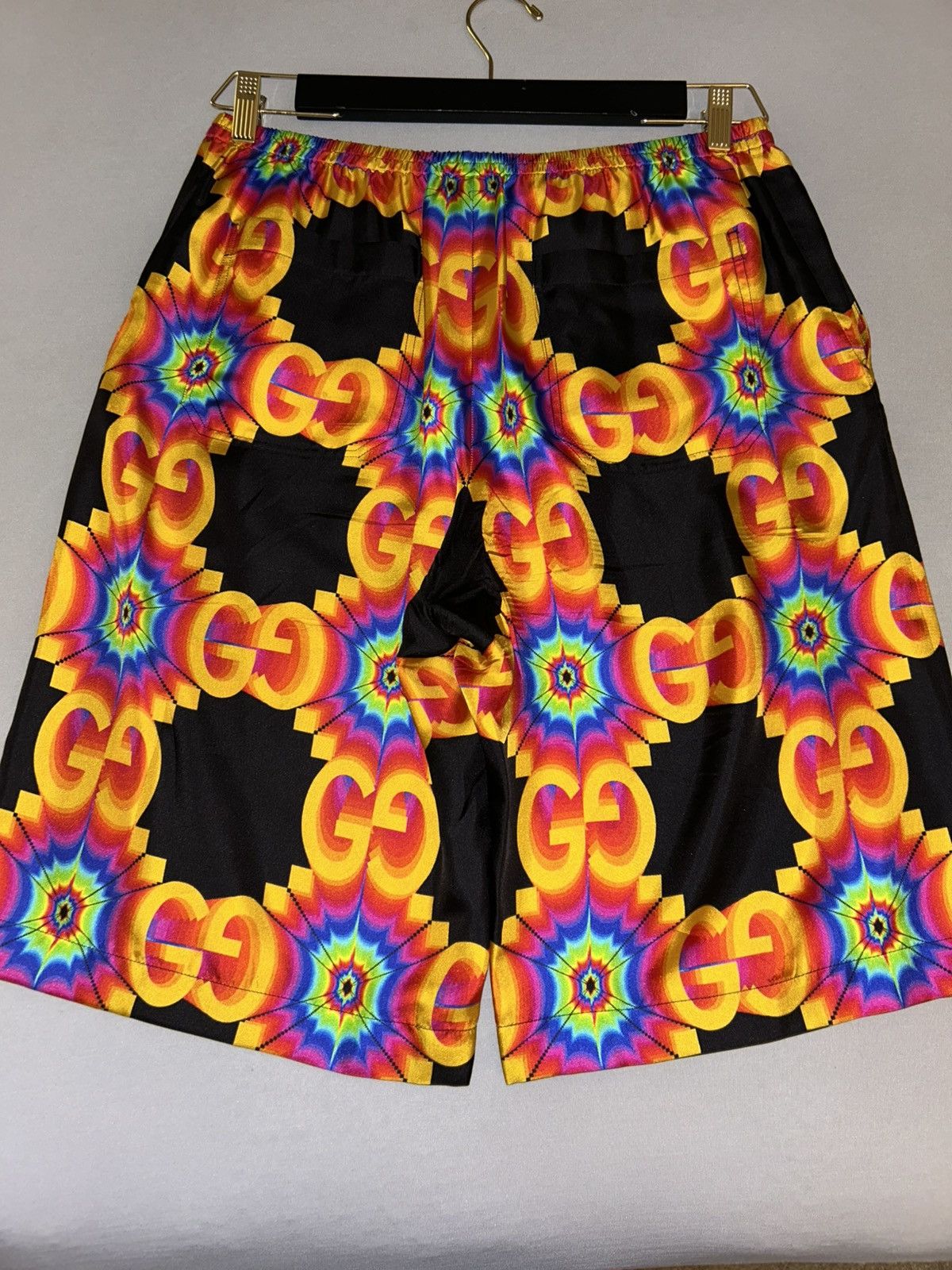 Gucci Gucci GG Kaleidoscope Silk Shorts Size US 33 - 5 Thumbnail