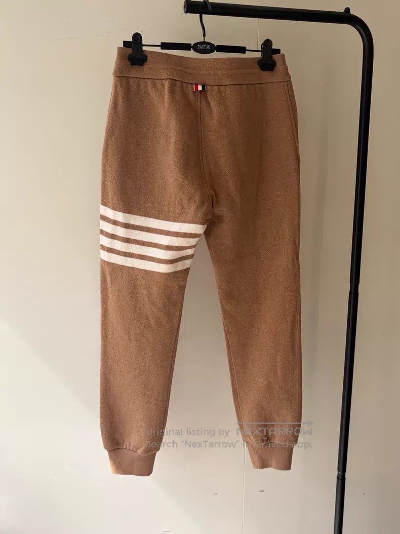 Thom Browne Thom Browne Khaki Cotton Sweatpants Size 25" / US 0 / IT 36 - 2 Thumbnail
