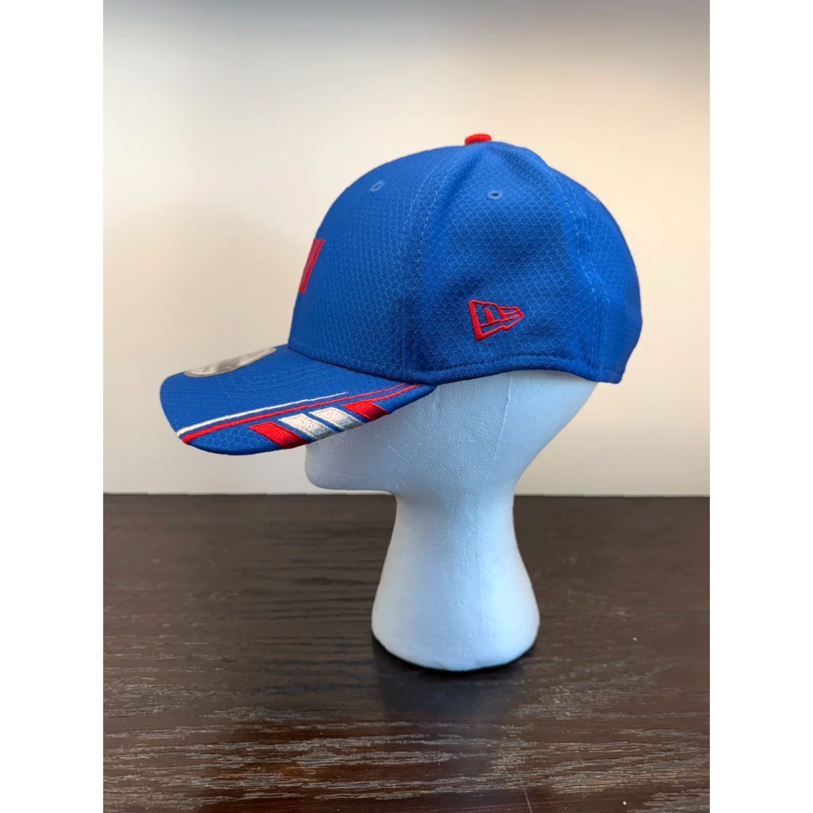 New Era Nascar Hat New Era 39Thirty Flex Racing Cars Mens Medium Blue Size ONE SIZE - 5 Thumbnail
