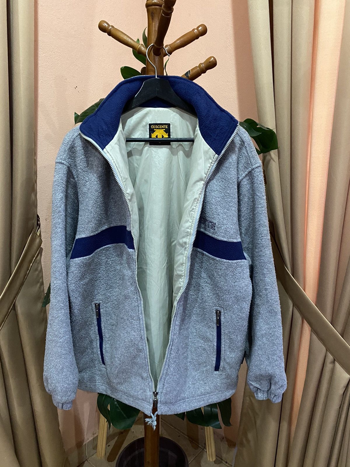 Descente VINTAGE DESCENTE FULL ZIPPER FLEECE JACKET Size US L / EU 52-54 / 3 - 7 Thumbnail