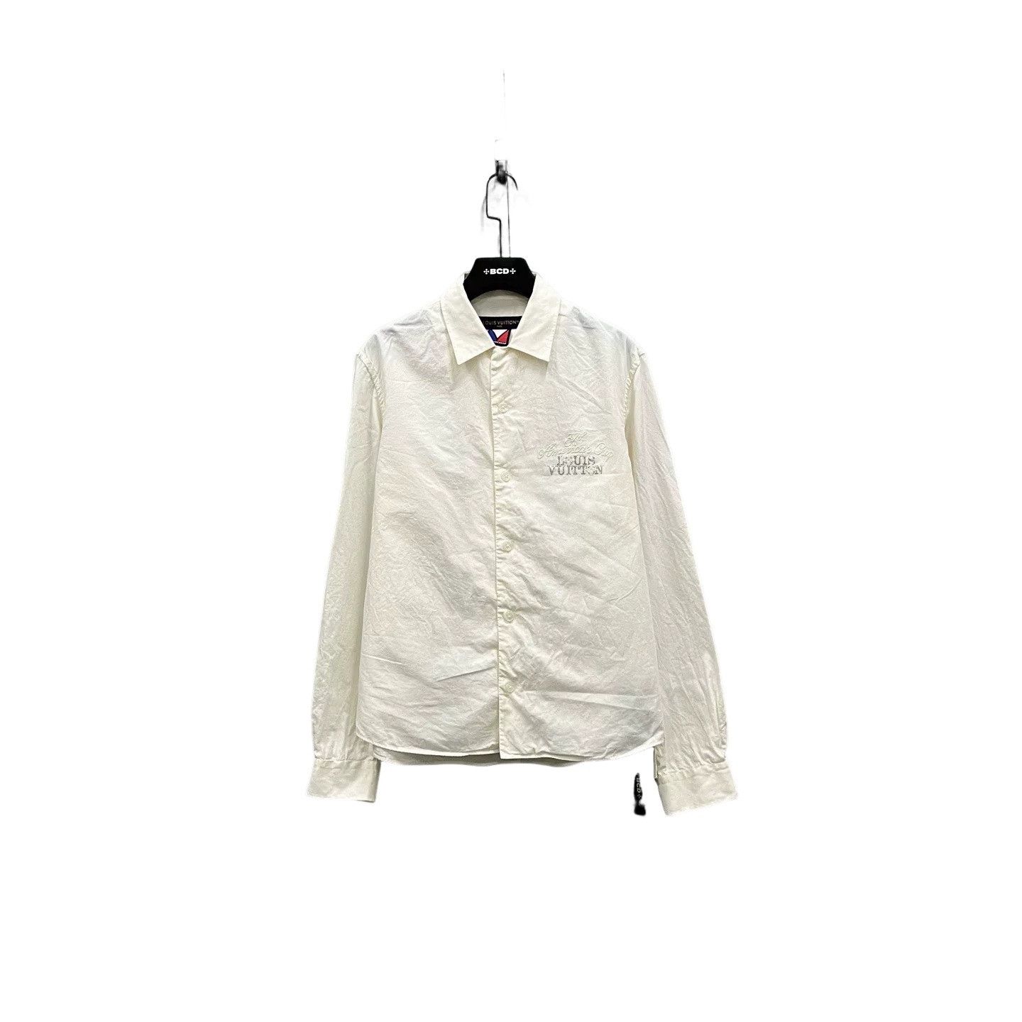 Louis Vuitton Louis Vuitton America's Cup Button Up Shirt White Size L Size US L / EU 52-54 / 3 - 1 Thumbnail