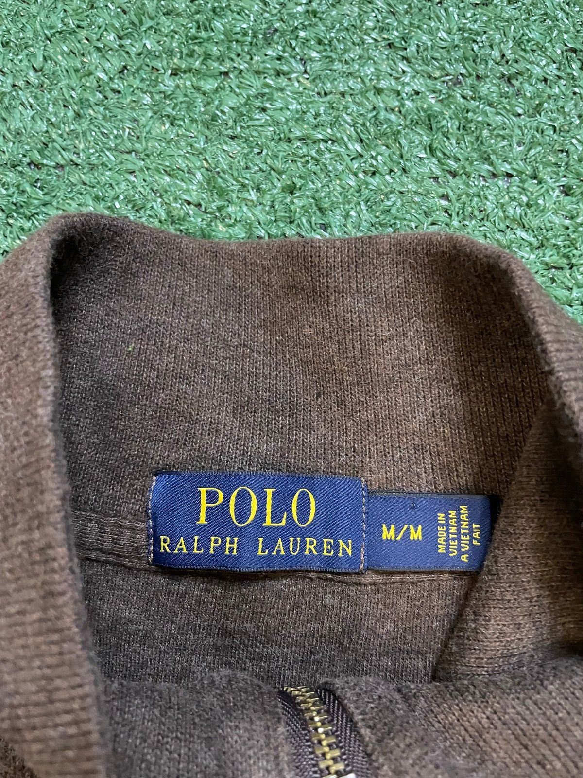 Polo Ralph Lauren Polo Ralph Lauren brown quarter zip Size US M / EU 48-50 / 2 - 3 Thumbnail