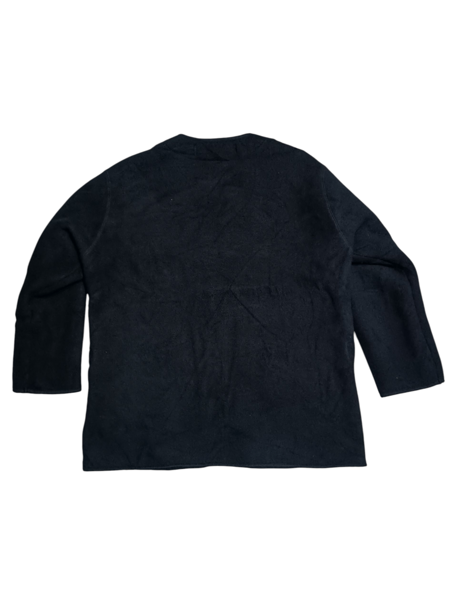 Engineered Garments Engineered Garment X Uniqlo Fleece Collarless Coat Size US L / EU 52-54 / 3 - 4 Thumbnail