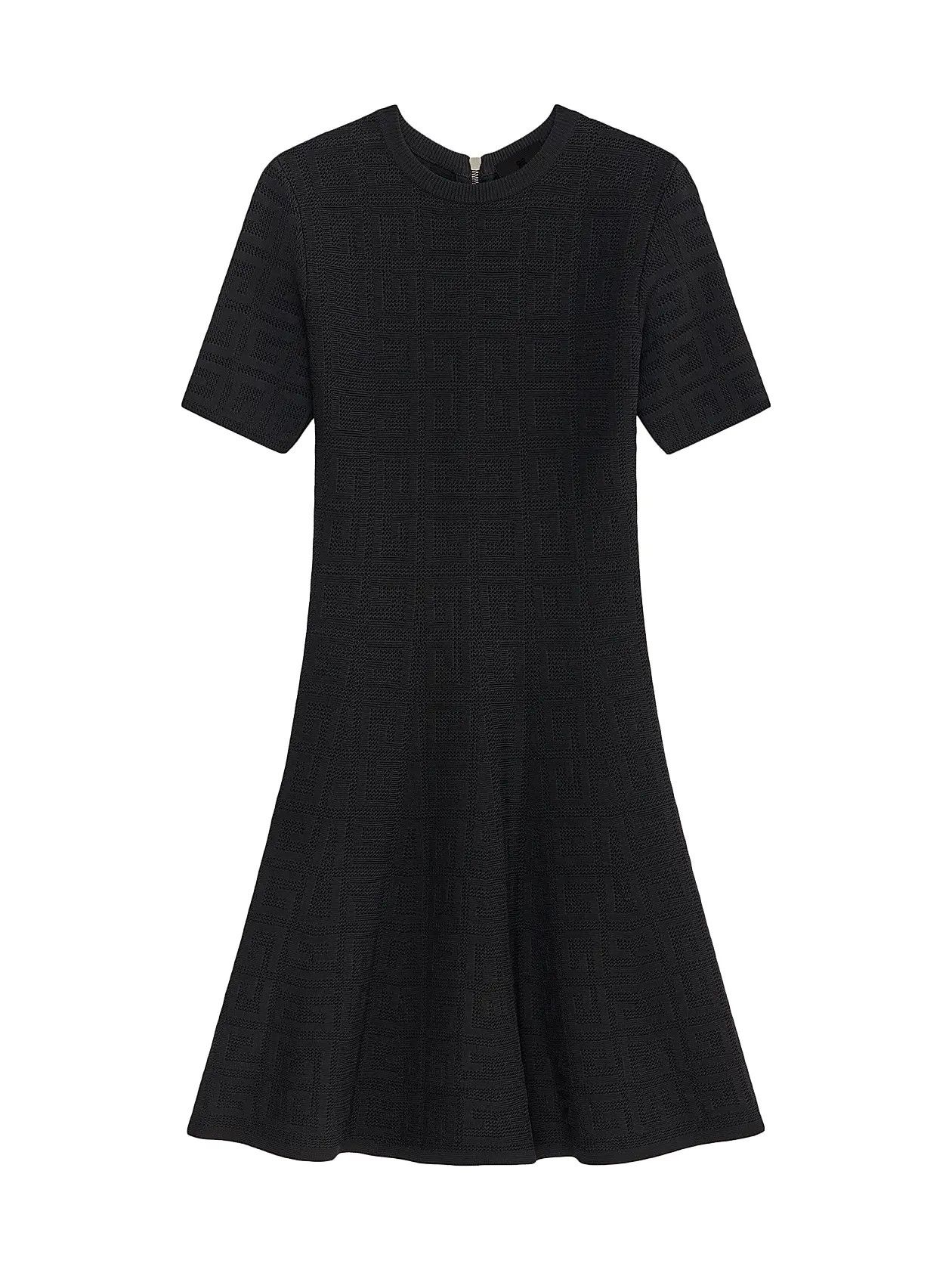 Givenchy o1srvl11e0625 Dress in 4G Jacquard in Black Size L / US 10 / IT 46 - 1 Thumbnail