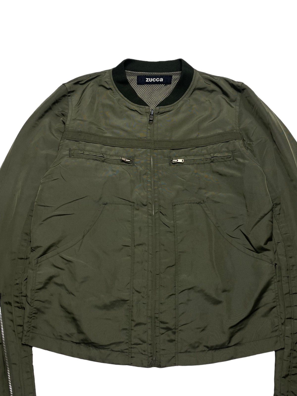 CABANE de ZUCCa 1996 Zucca - Nylon Moto Jacket Size US M / EU 48-50 / 2 - 5 Thumbnail