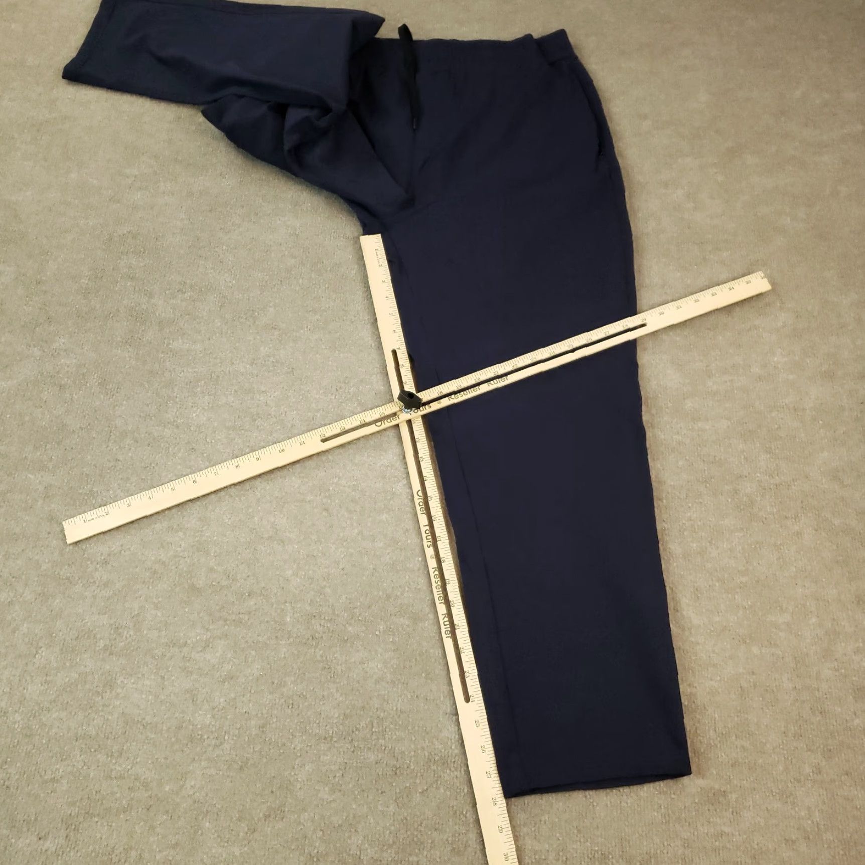 Vintage Public Rec Men's Blue Jogger Pants 38x28 Elastic Waist Drawstring Stretch Size US 36 / EU 52 - 2 Thumbnail