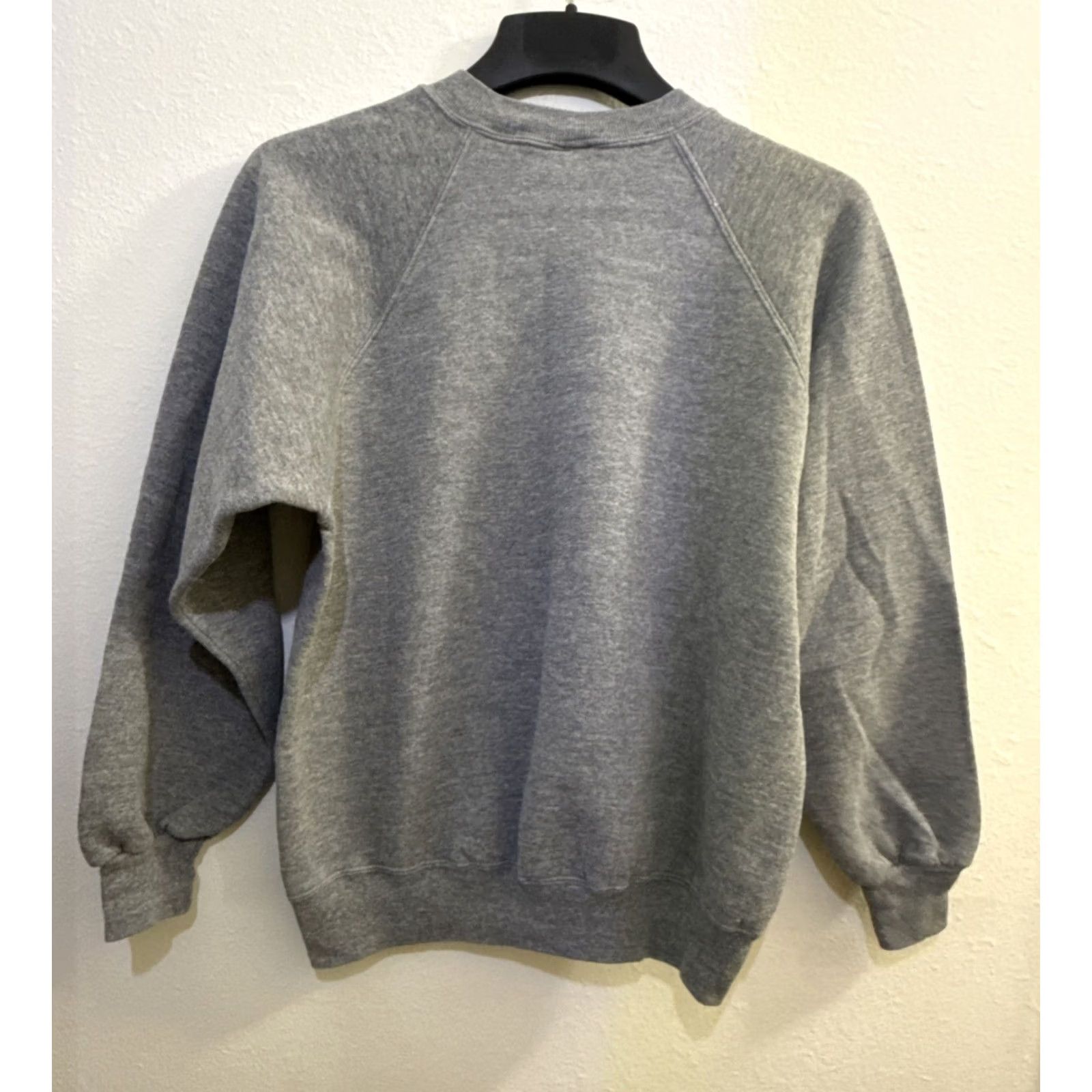 Jerzees VINTAGE JERZEES Sweatshirt L Gray Long Sleeve Crew Neck USA Men / Women Size L / US 10 / IT 46 - 3 Thumbnail
