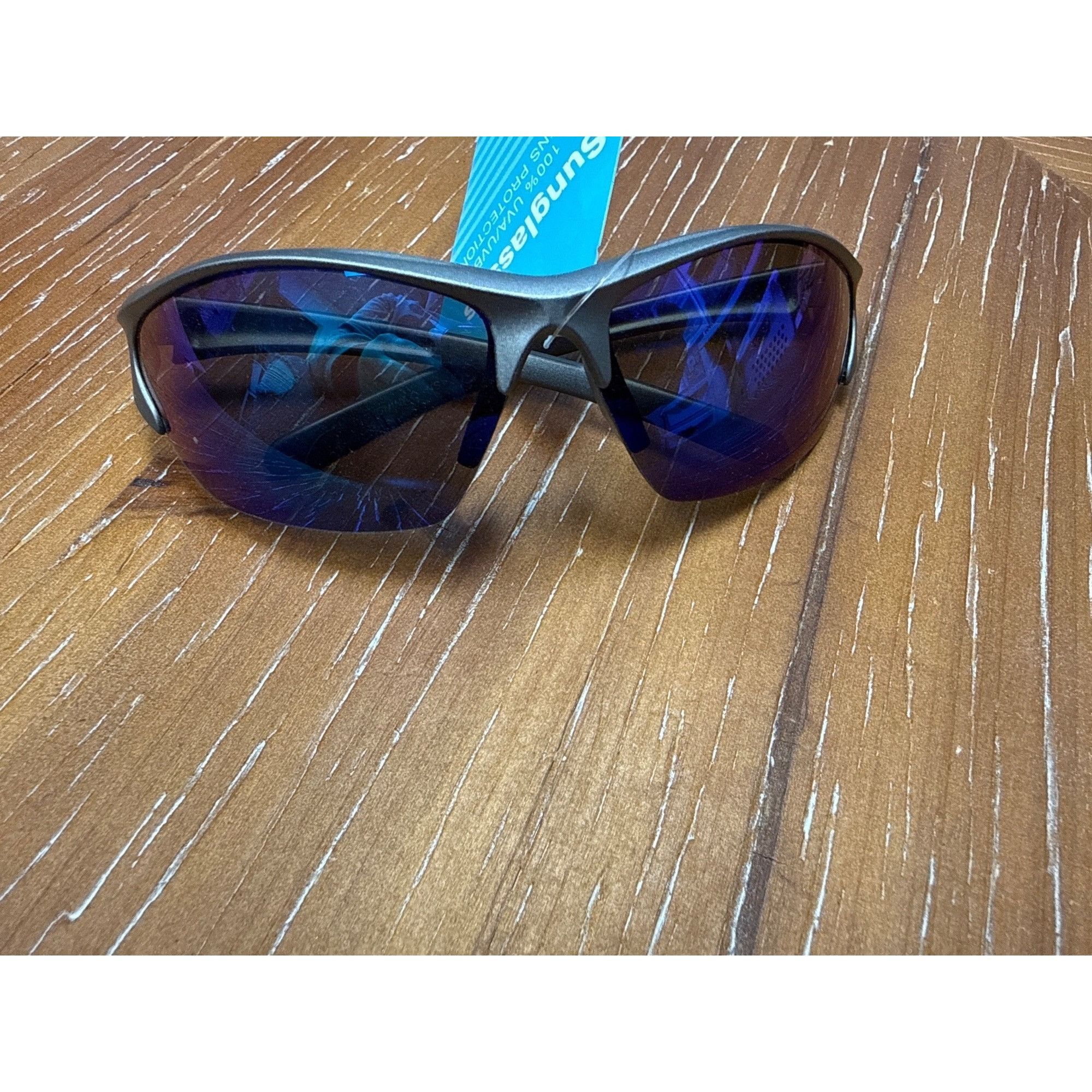 Other Sporty Blue Mirror Sunglasses With UV Protection Lightweight Size ONE SIZE - 1 Thumbnail