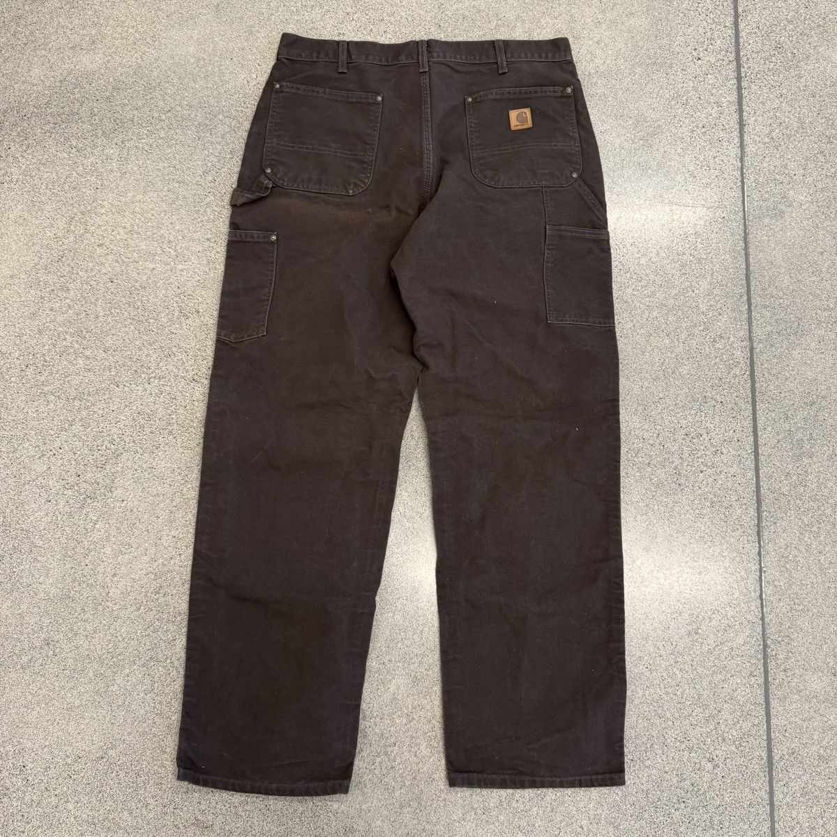 Carhartt Vintage Brown Carhartt Double knee pants Size US 36 / EU 52 - 5 Thumbnail