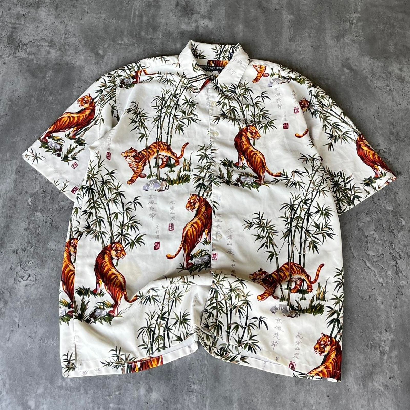 JNCO × Japanese Brand × Vintage Crazy Jnco Style Y2K Japanese Graphic All Over Print Shirt Size US L / EU 52-54 / 3 - 1 Thumbnail