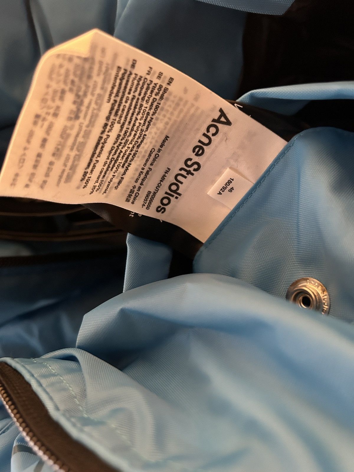 Acne Studios acne studio down filled puffer jacket Size US S / EU 44-46 / 1 - 13 Thumbnail